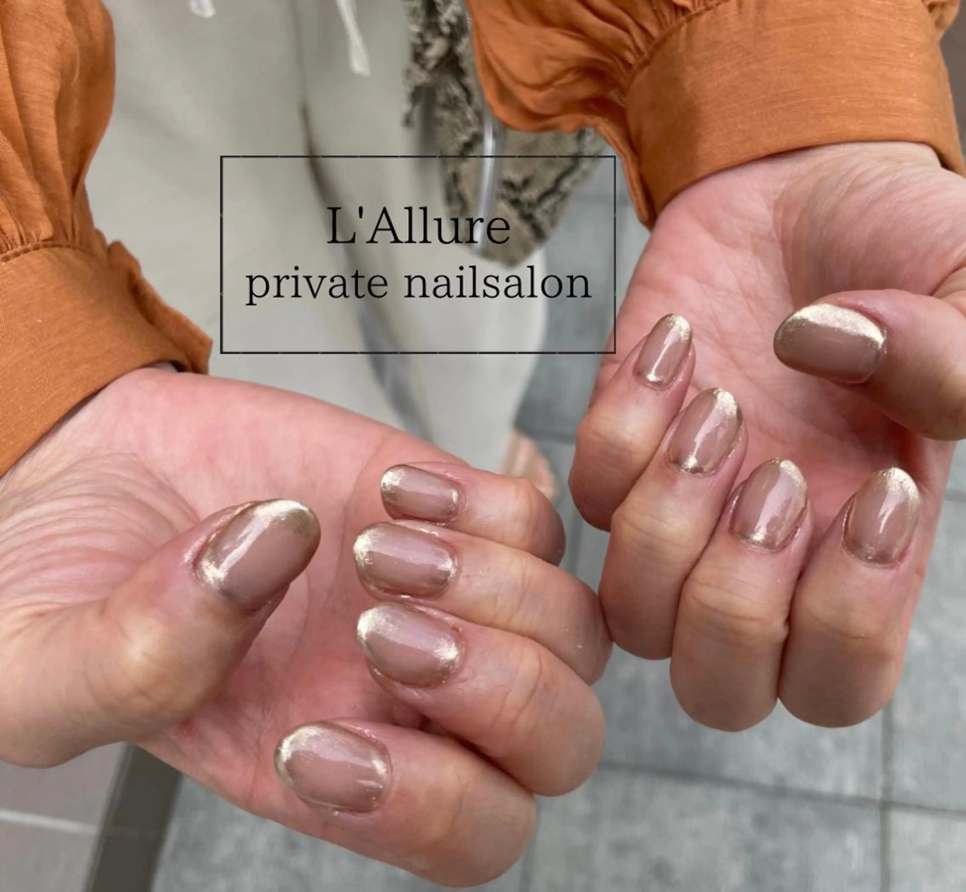 ネイル ニュアンスネイル ハンドネイル nailsalon -L'Allure-のネイルデザイン