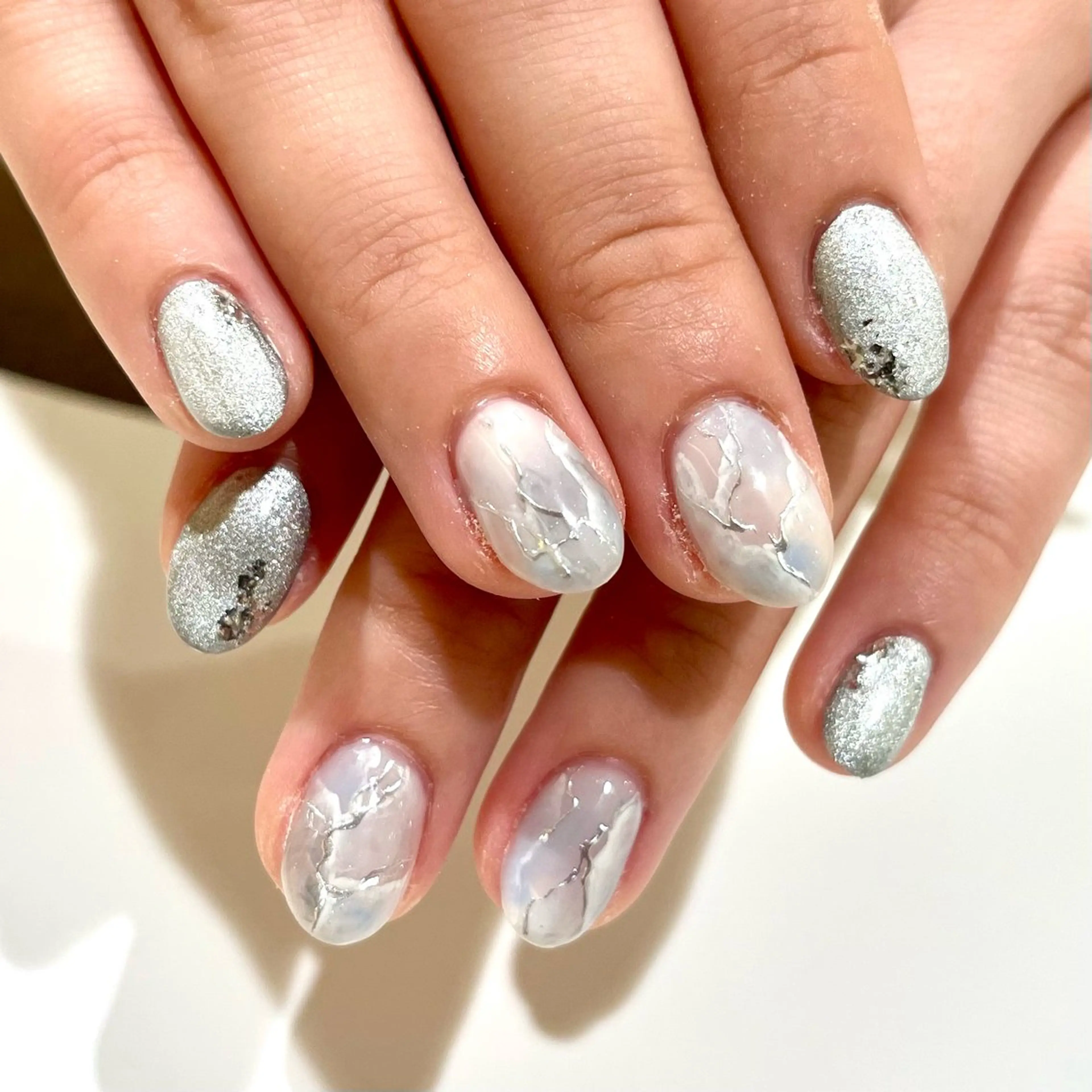 🦹🏼‍♂️ハンド9500円定額デザイン🦹🏼‍♂️オフ有ケア込みの写真