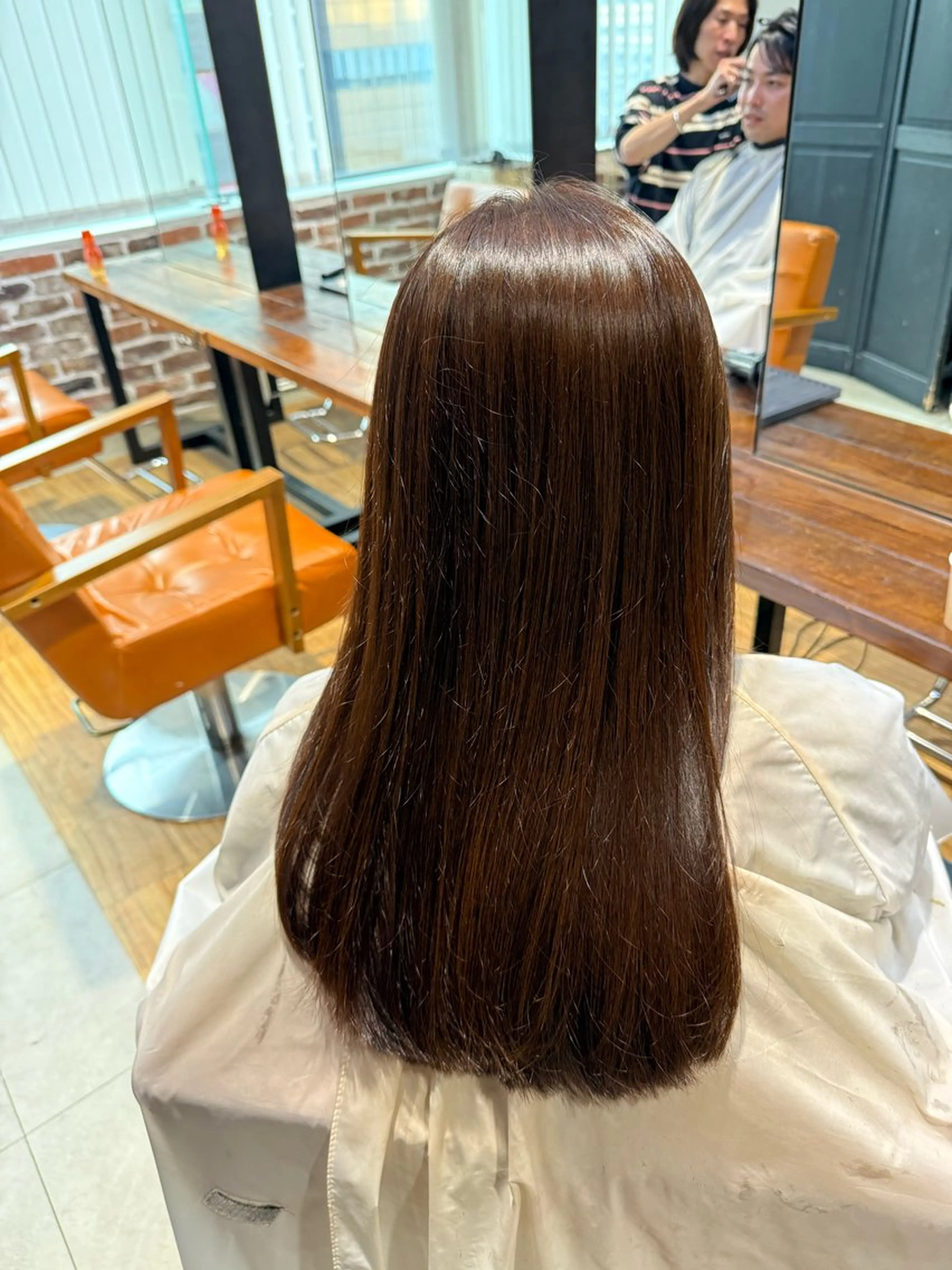 ロング カラー ヘアアレンジ カット ヘアカラー トリートメント ヘアセット 💞艶カラー/ ブリーチ💞ユウカのヘアスタイル