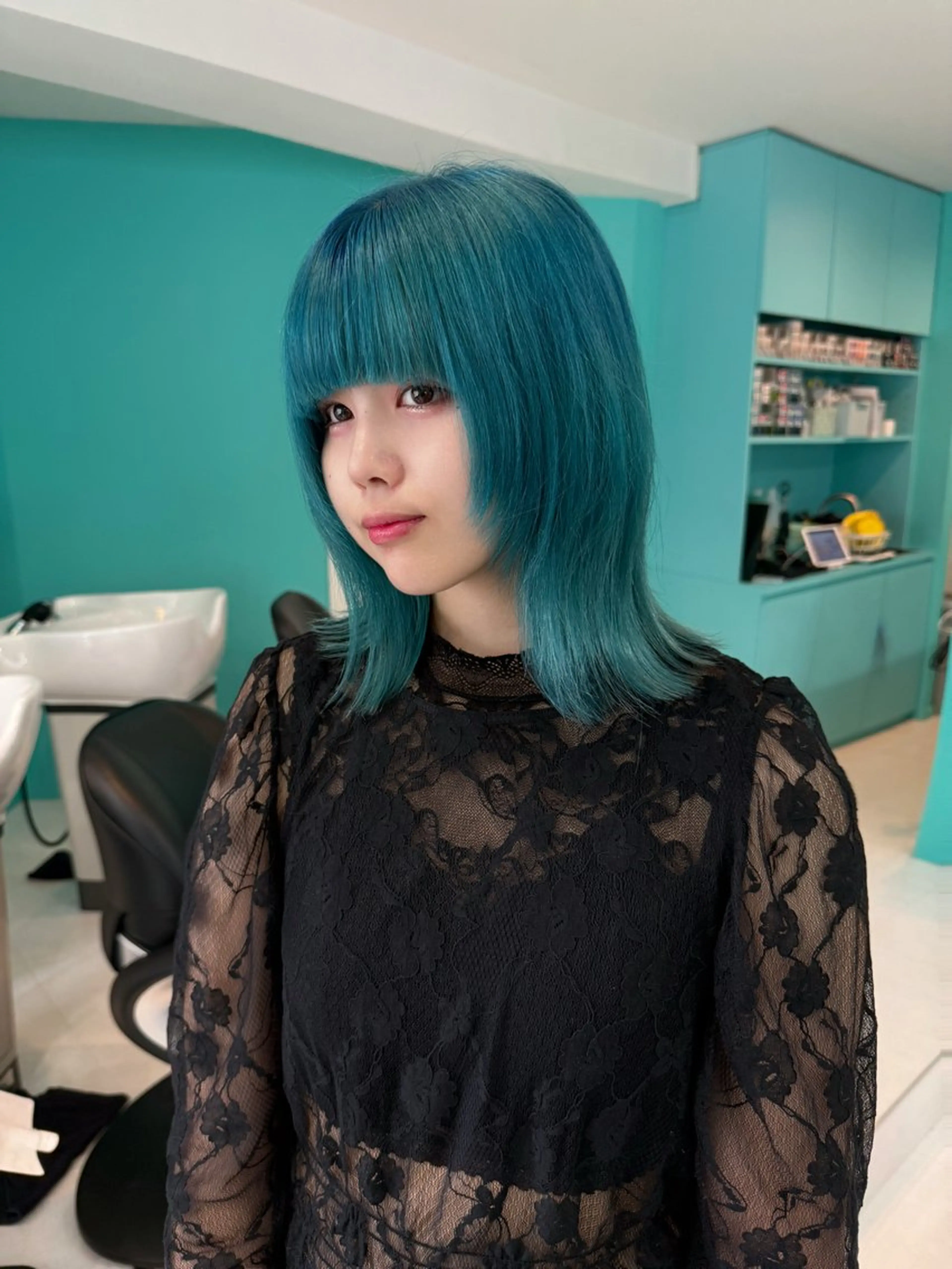 【ブリーチリタッチ🎨】カラー＋トリートメントの写真