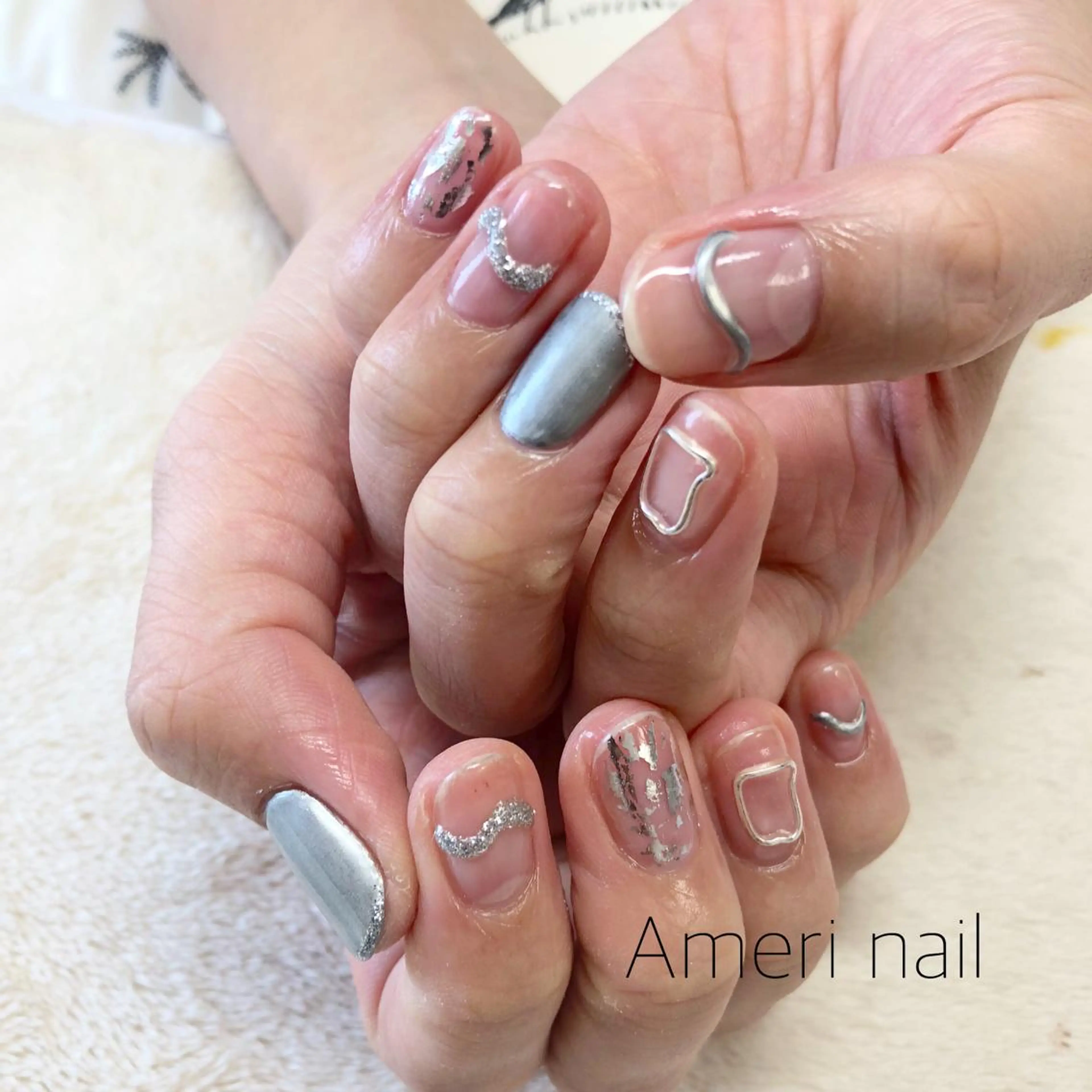 ネイル ハンドネイル Ameri nail /UKIのネイルデザイン
