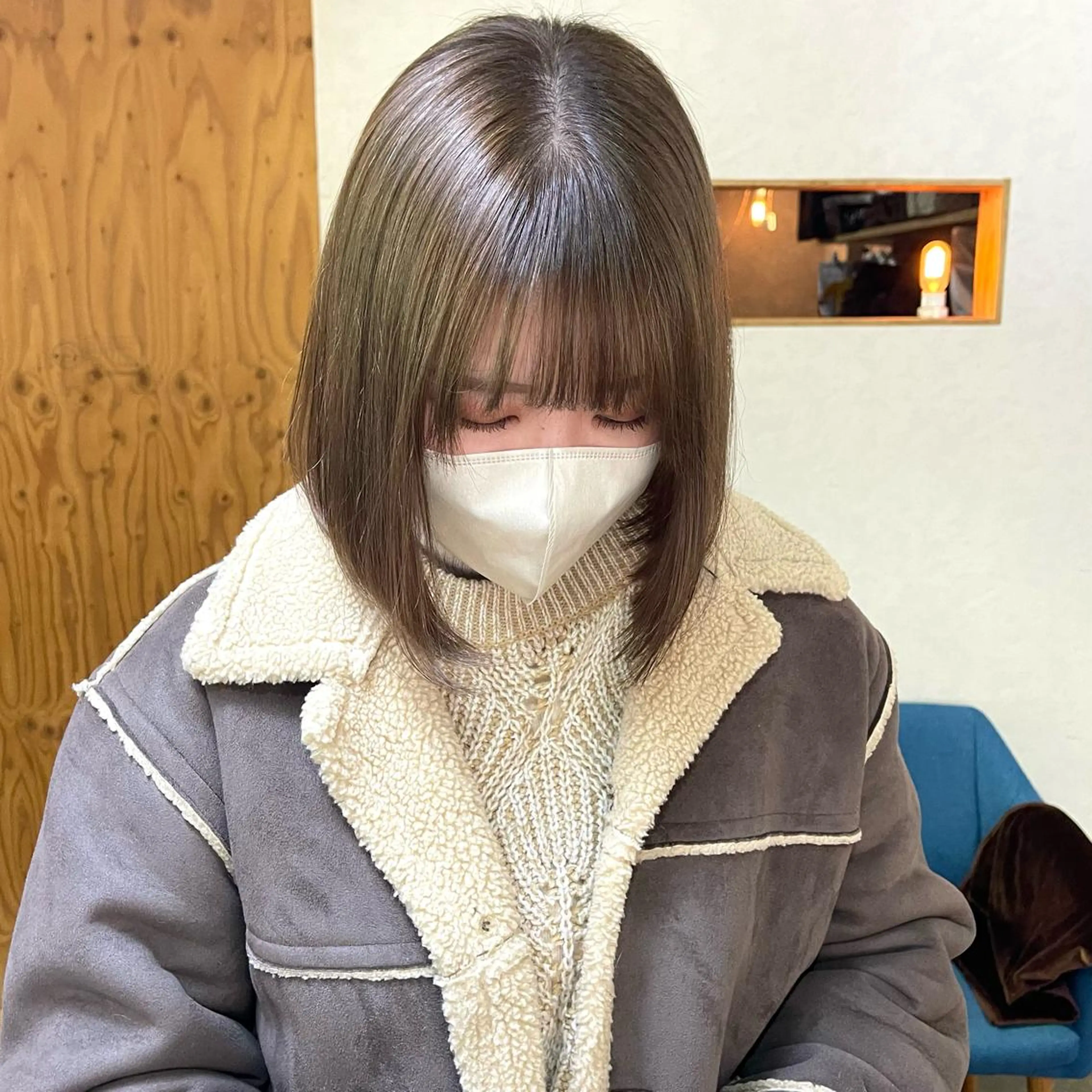 ショート ヘアカラー トリートメント ナカヤマナナエ ♡のヘアスタイル