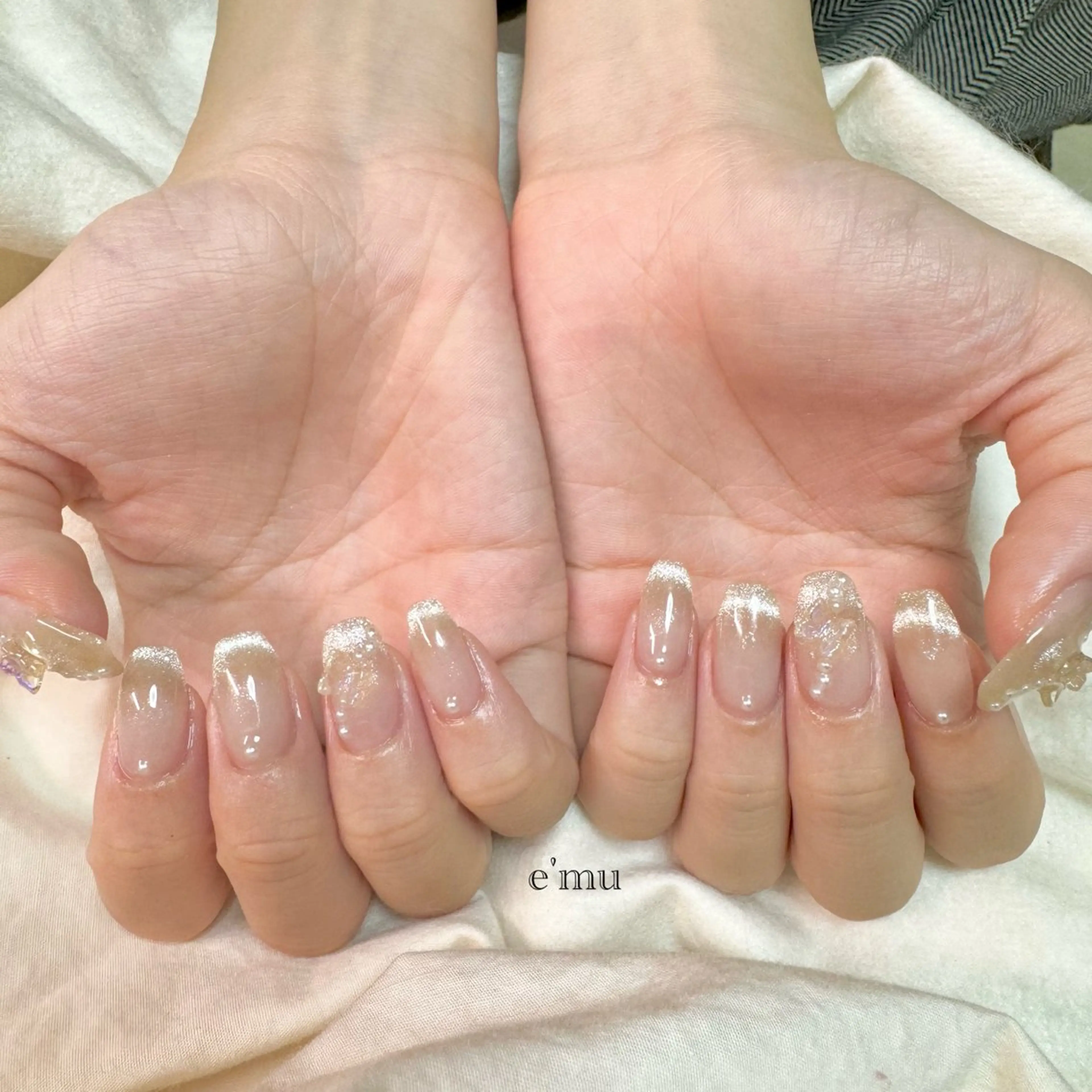 ネイル マグネットネイル ハンドネイル nail salon e'mu💐のネイルデザイン