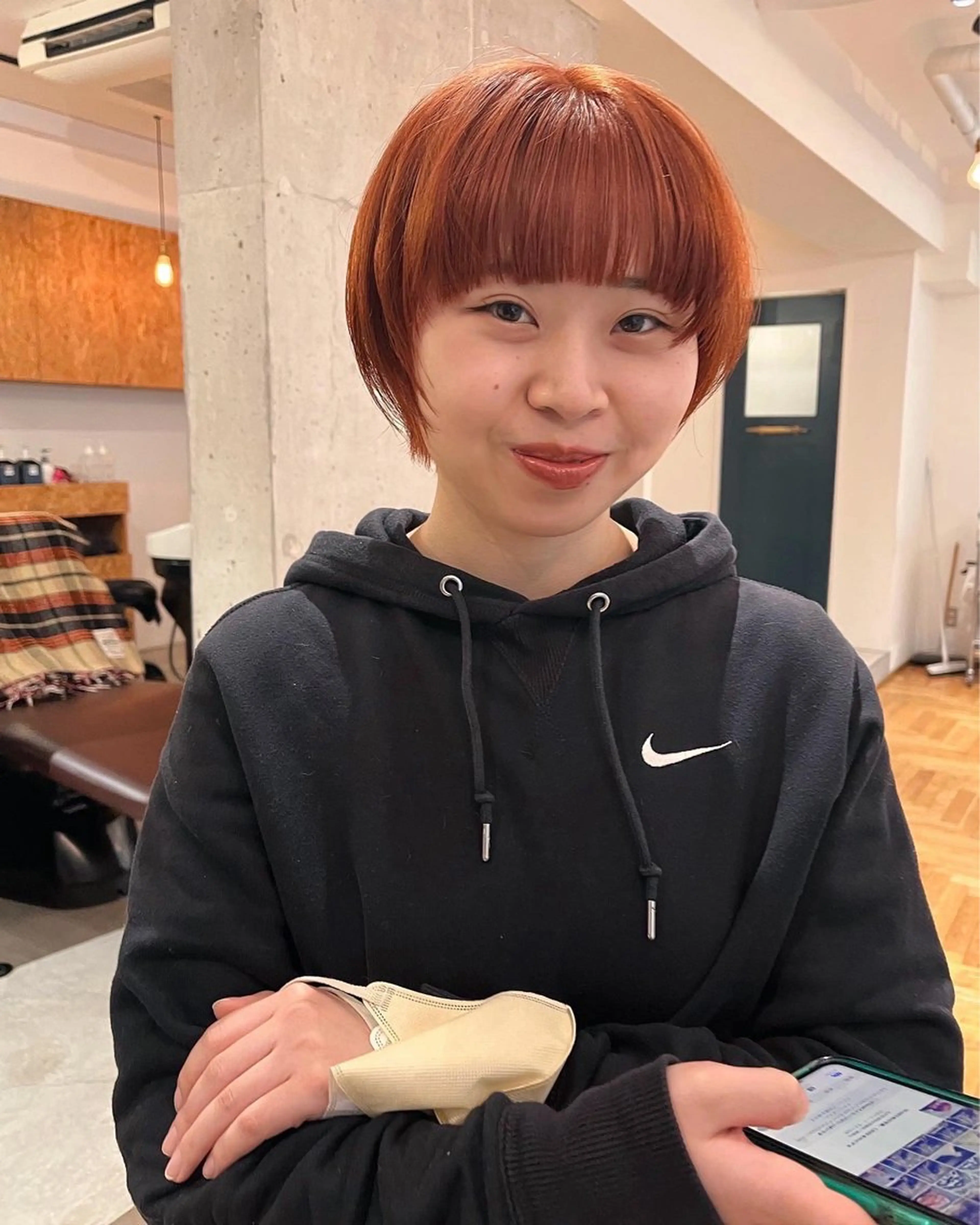 カラー 暖色/パーマ 🌼クニトウメイのヘアスタイル