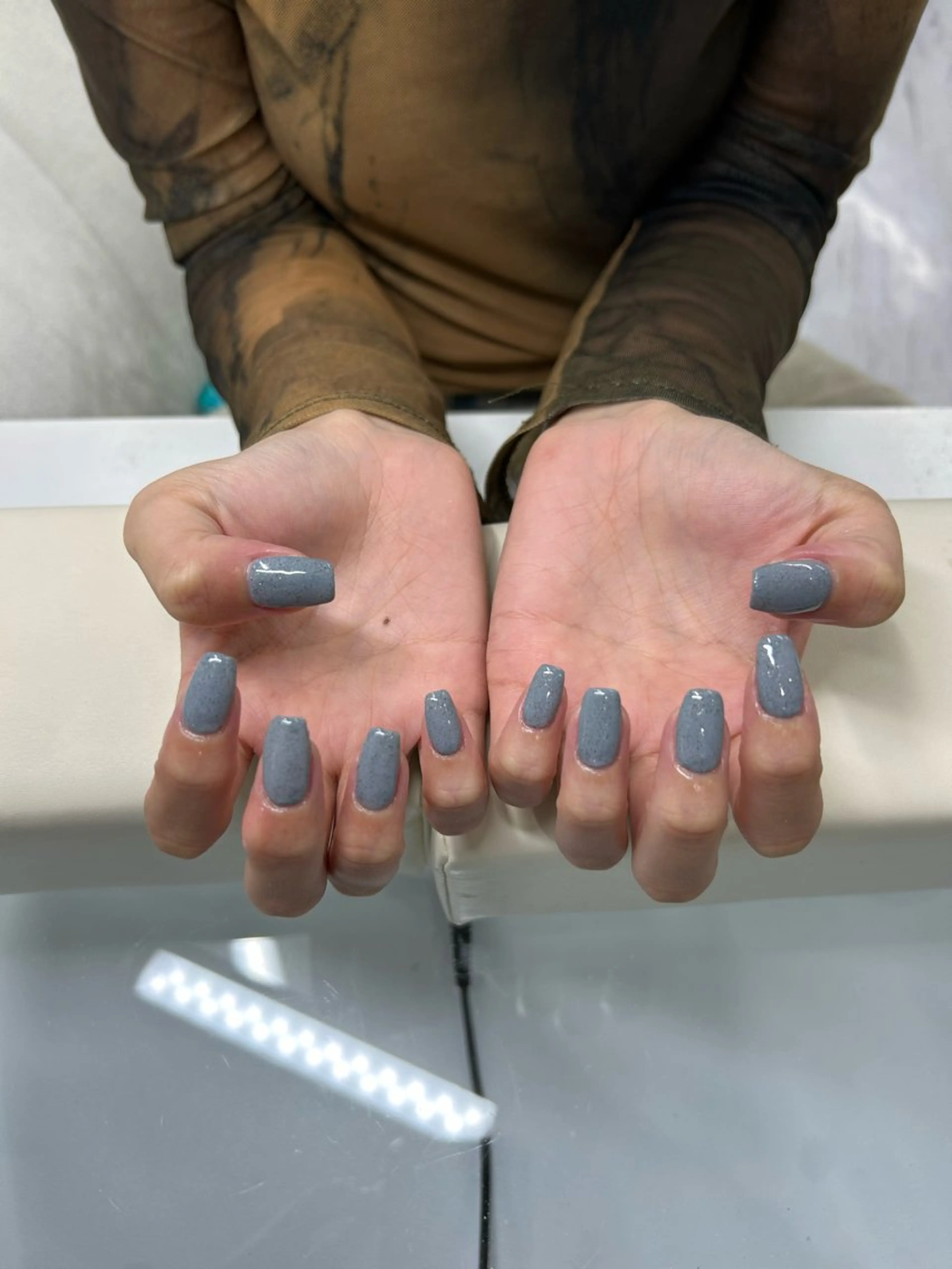 ネイル ジェルネイル ワンカラーネイル 加藤 楓子のネイルデザイン