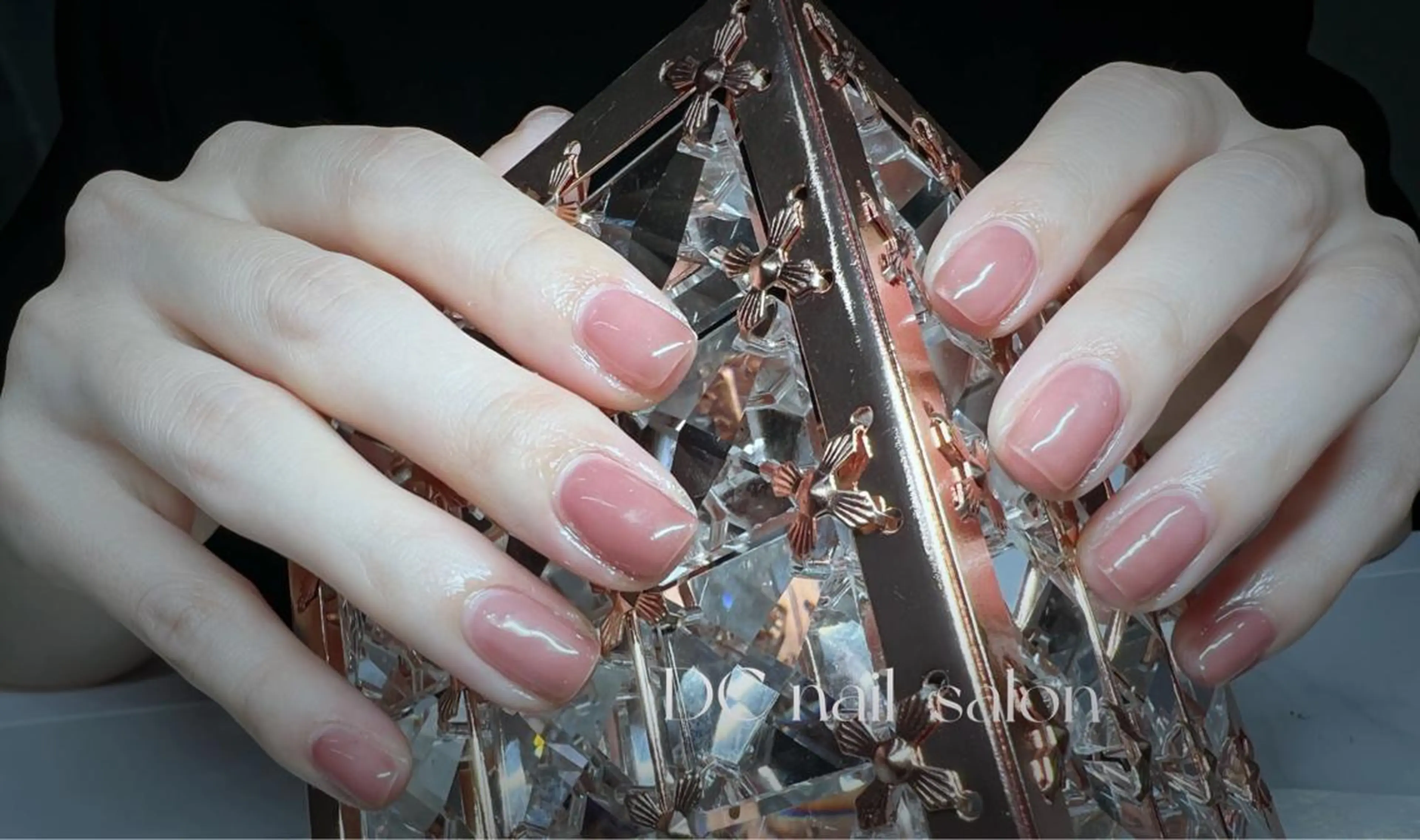 ネイル グラデーション ラメ(グリッター) ラメグラデーション DC nail salonのネイルデザイン