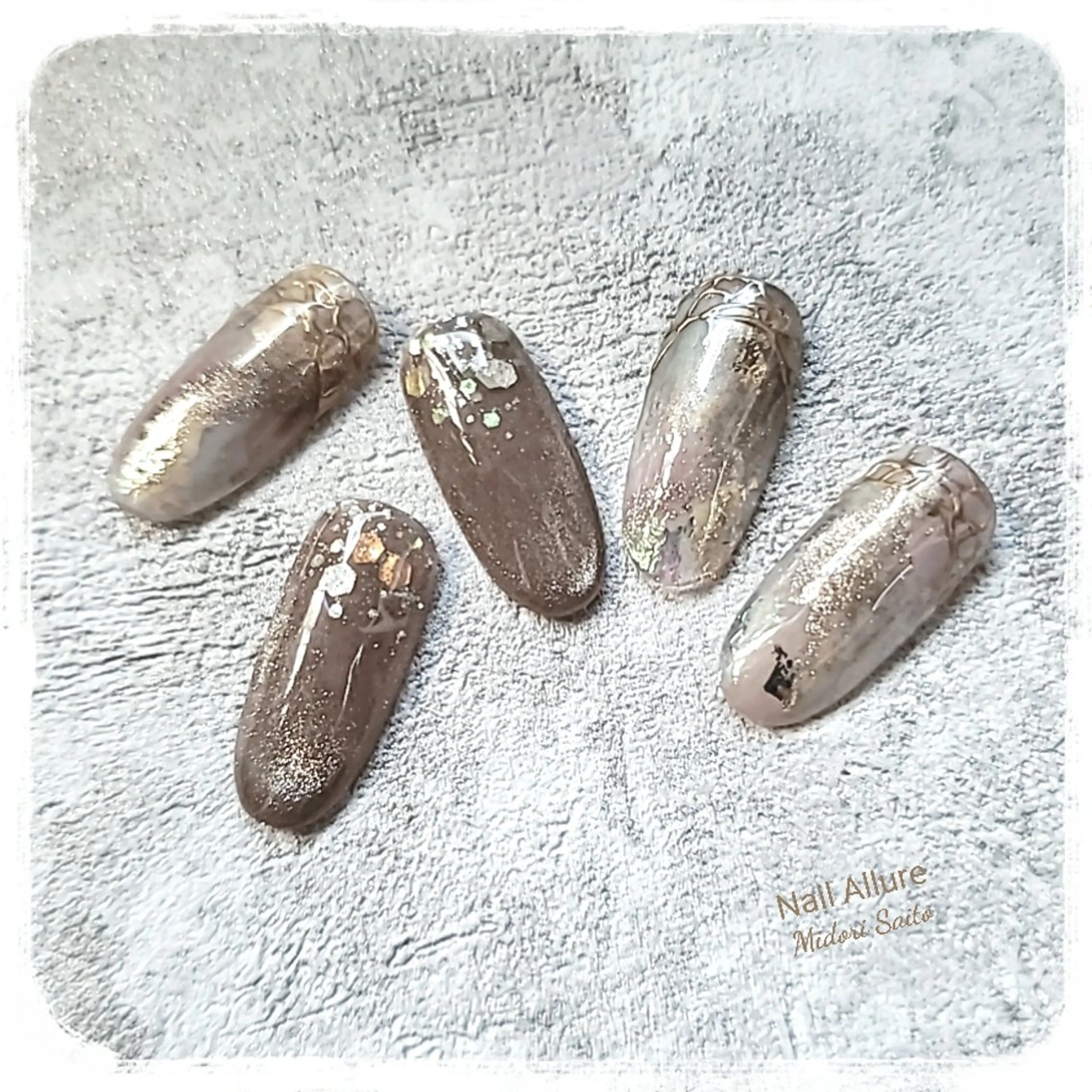 ネイル ジェルネイル ニュアンスネイル スカルプネイル Nail Allure(ネイル アルーア)所属・Nail Allureのネイルデザイン