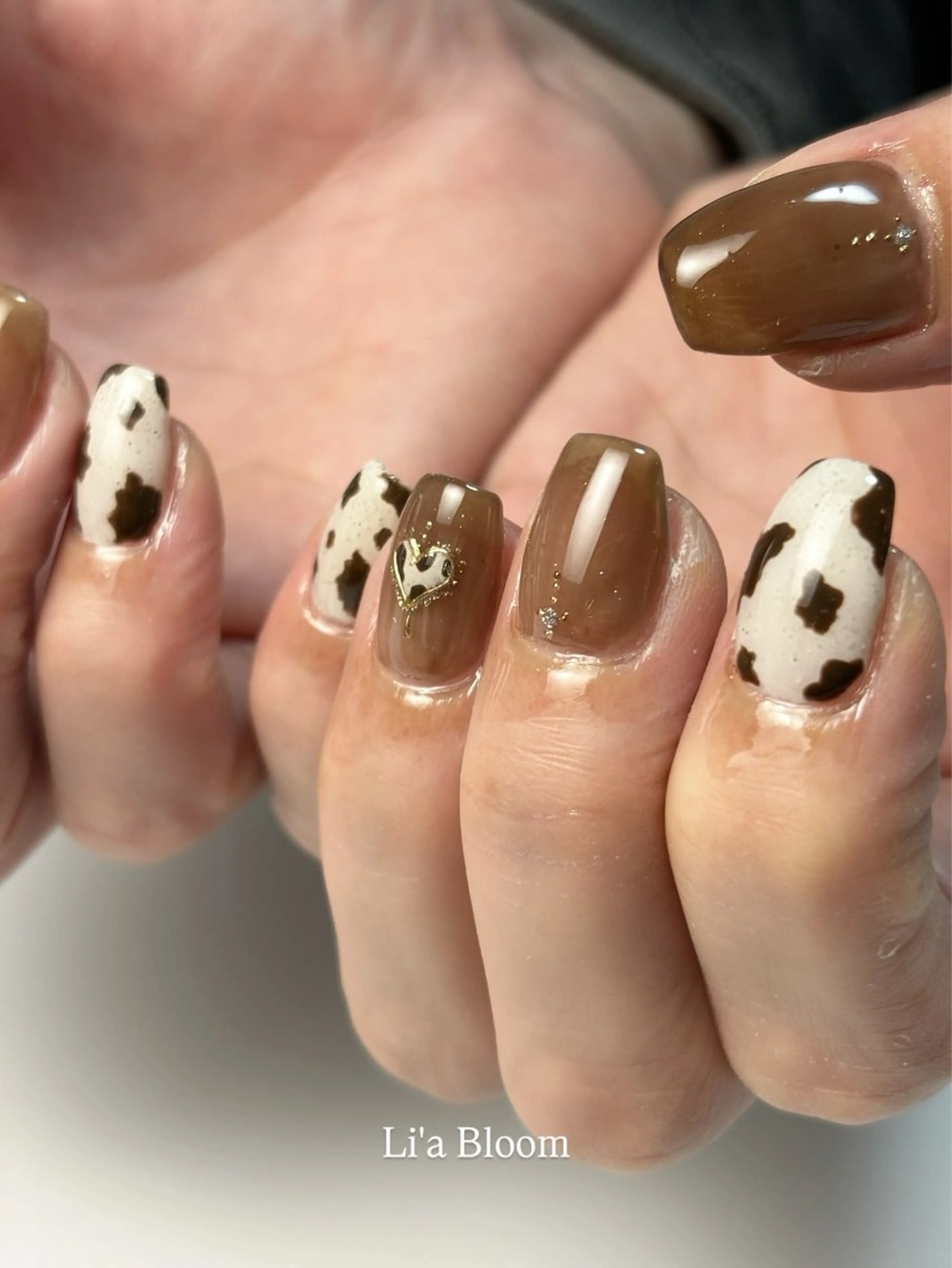 ネイル ハンドネイル Li'a Bloom所属・🦋🤍 madoka🤍のネイルデザイン