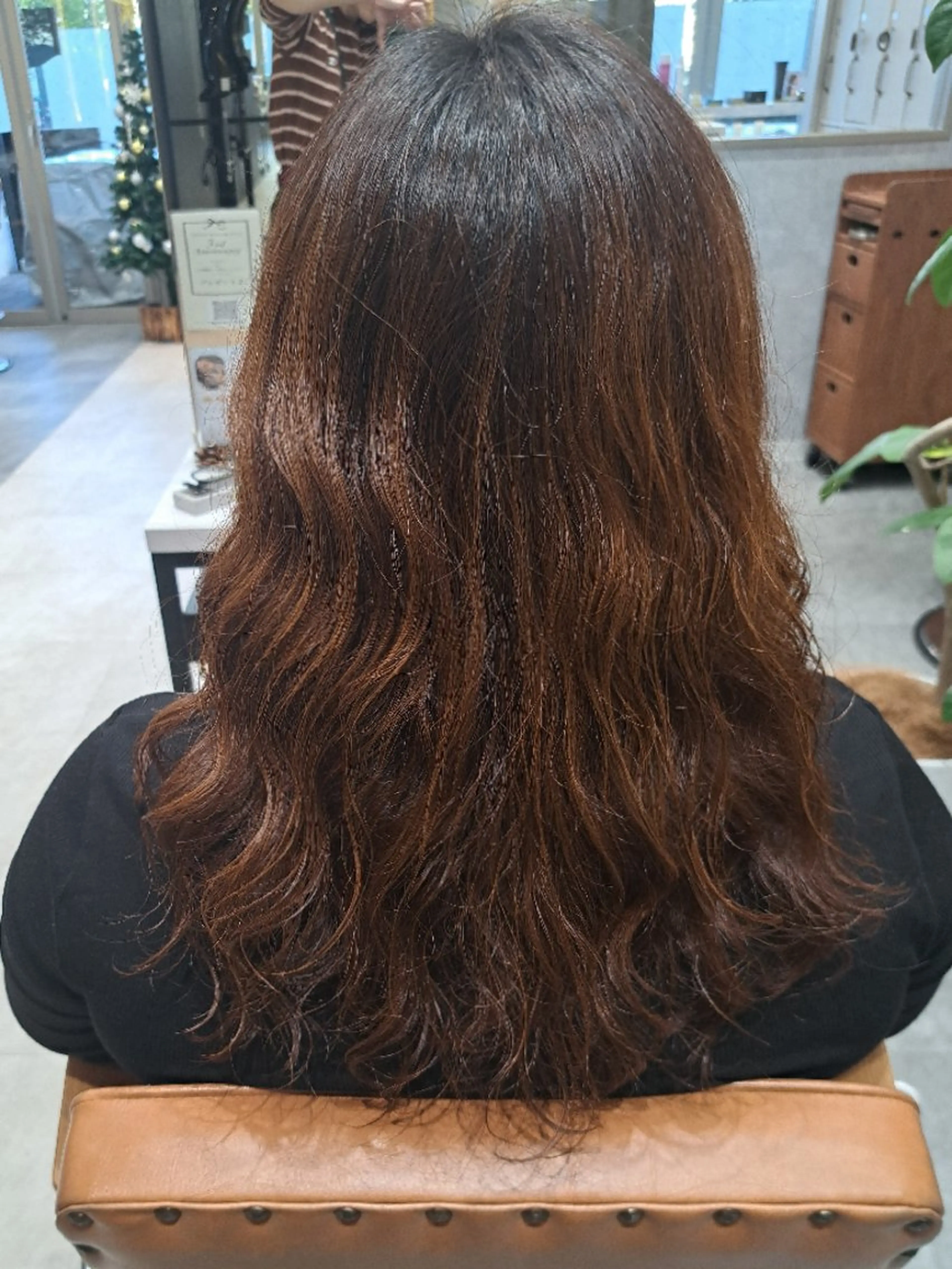 ミディアム ミディアムパーマ パーマ 関口 知佳のヘアスタイル