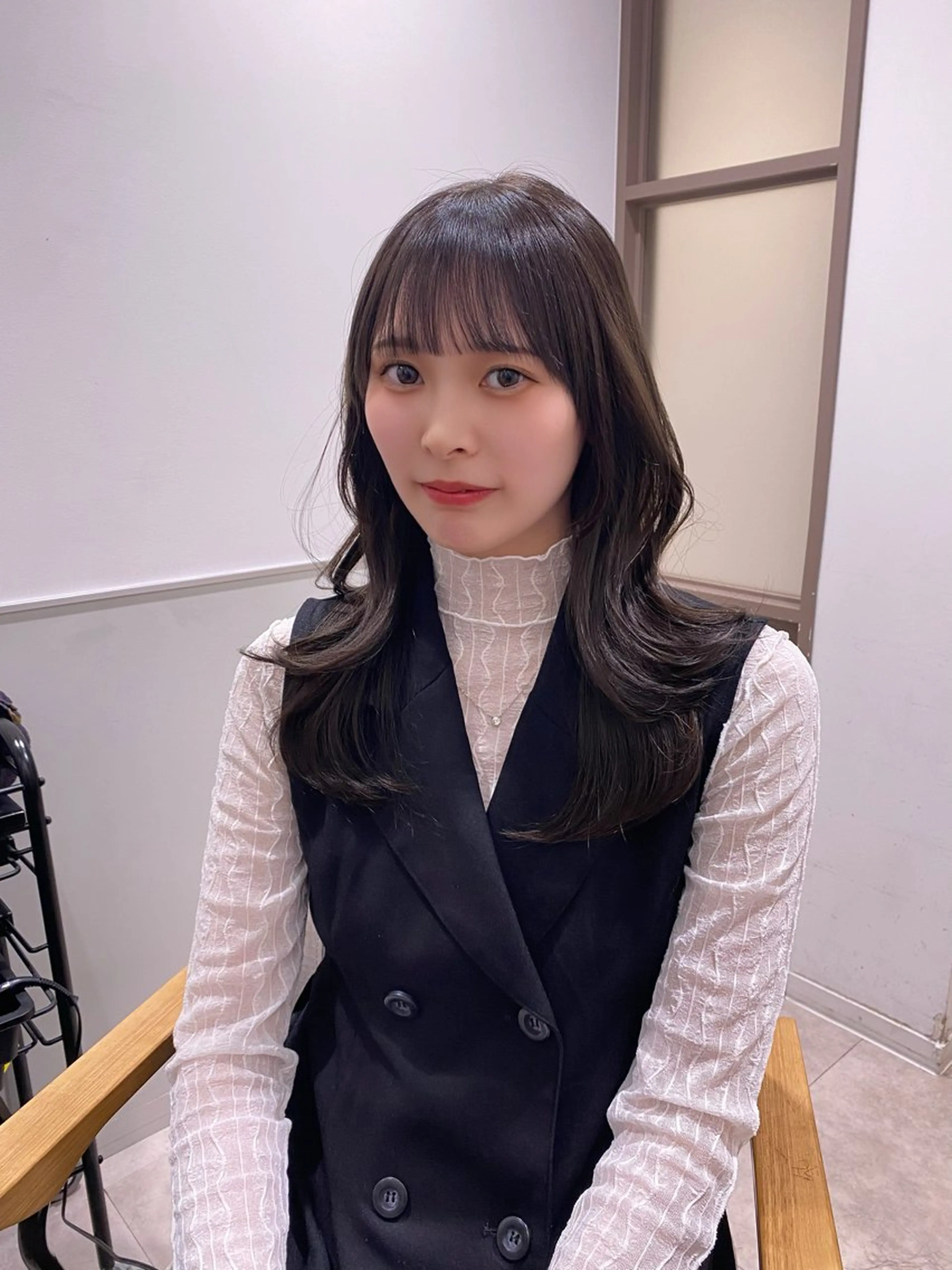 ロング カット ヘアカラー トリートメント GOTODAYSHAiRESALON cras所属・暗髪×透明感カラー マンツーマン宮脇滉平のヘアスタイル