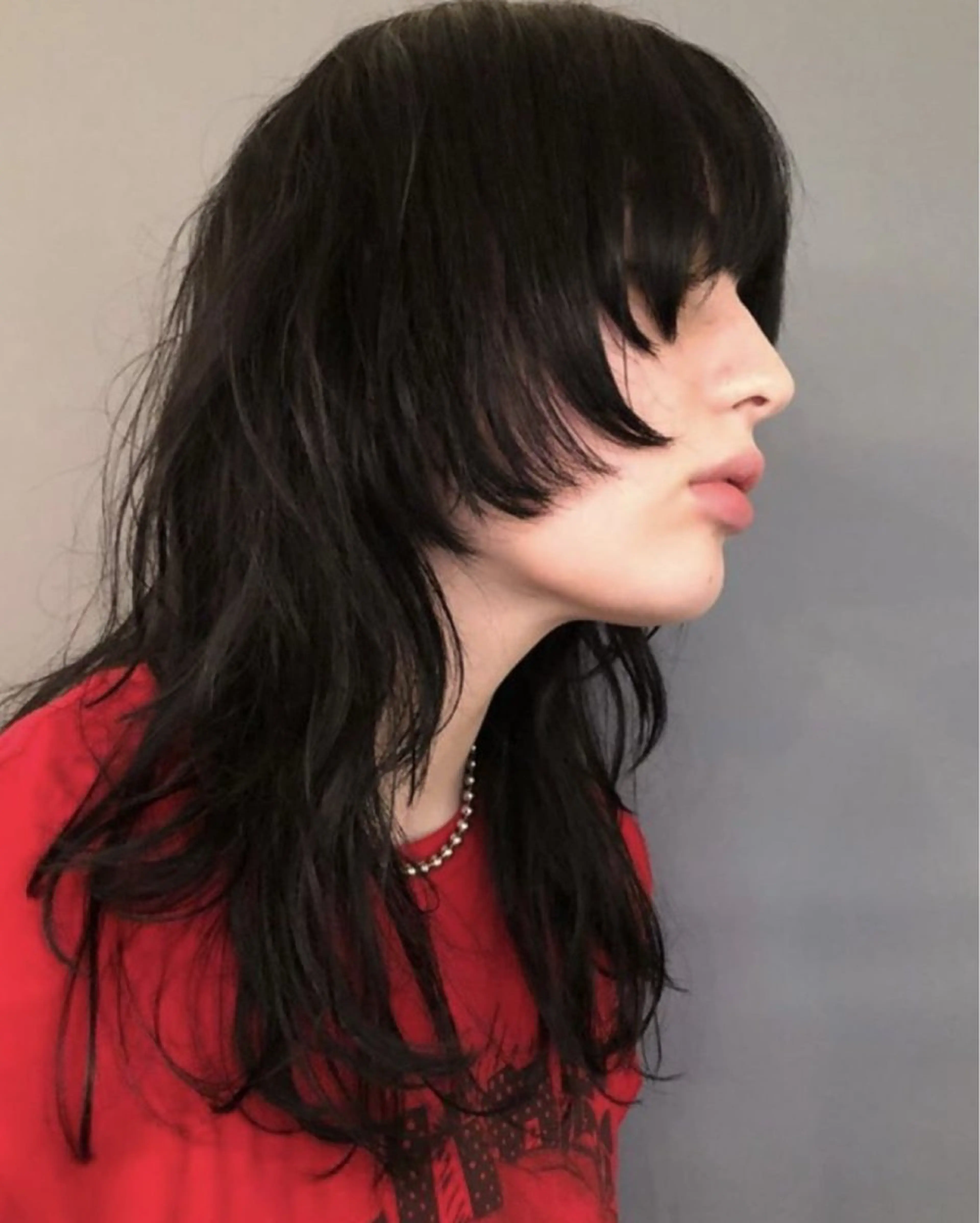 セミロング ウルフカット 名古屋ショートカット /なつみのヘアスタイル