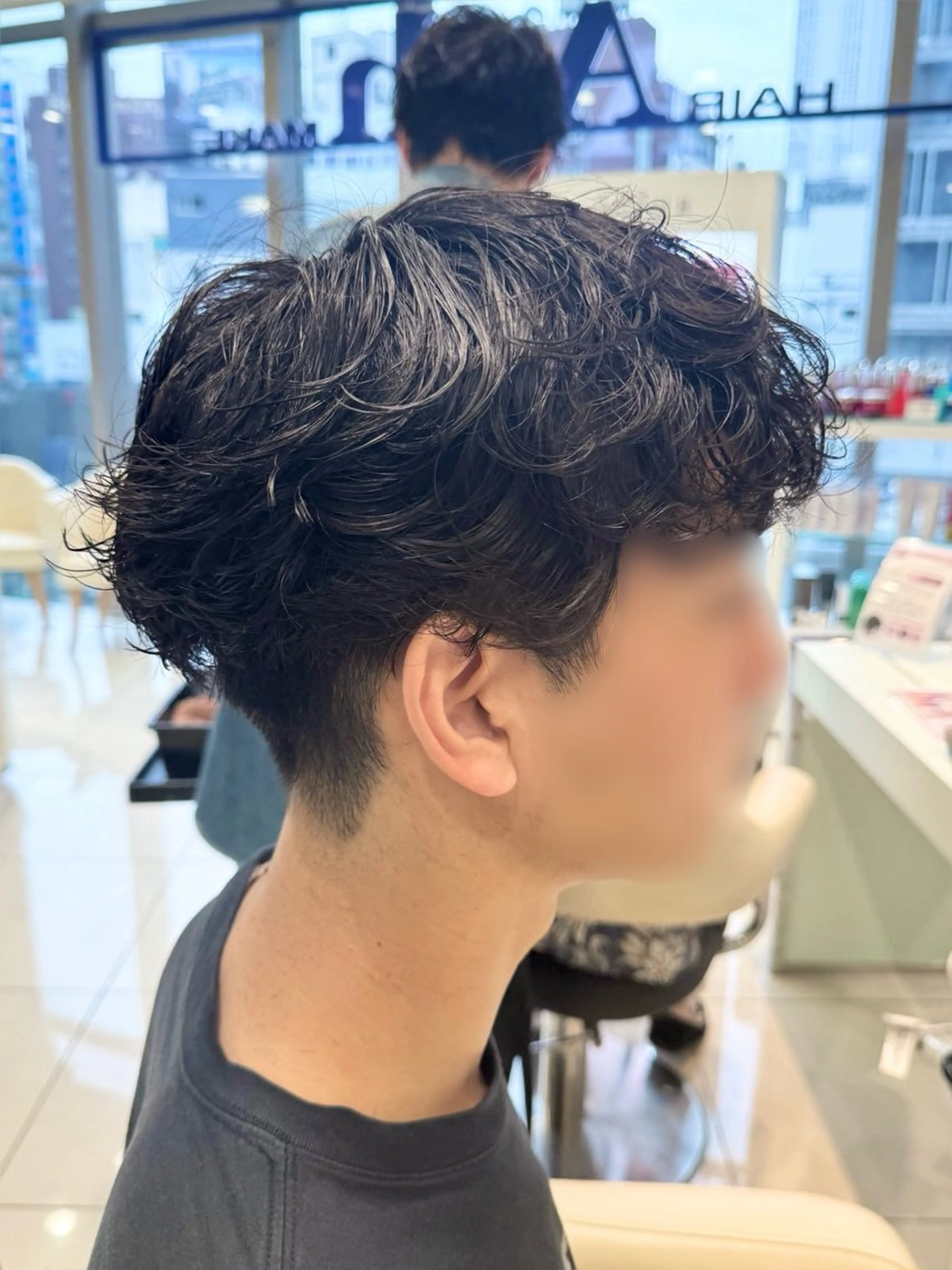 パーマ メンズ 【𝐀𝐬𝐡-池袋 】ひな 🎀💭のヘアスタイル