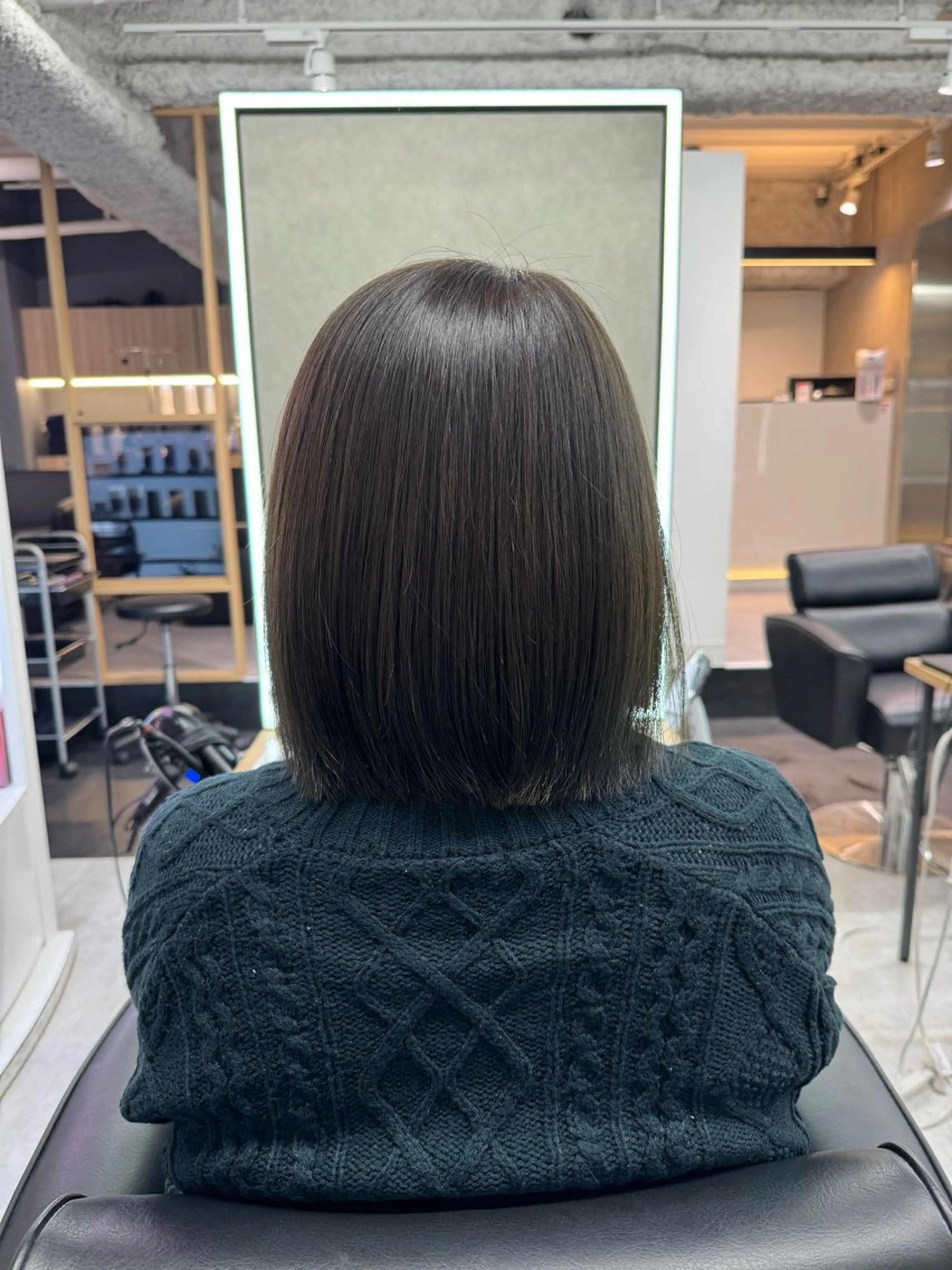 ミディアム カラー 吉満 翔のヘアスタイル