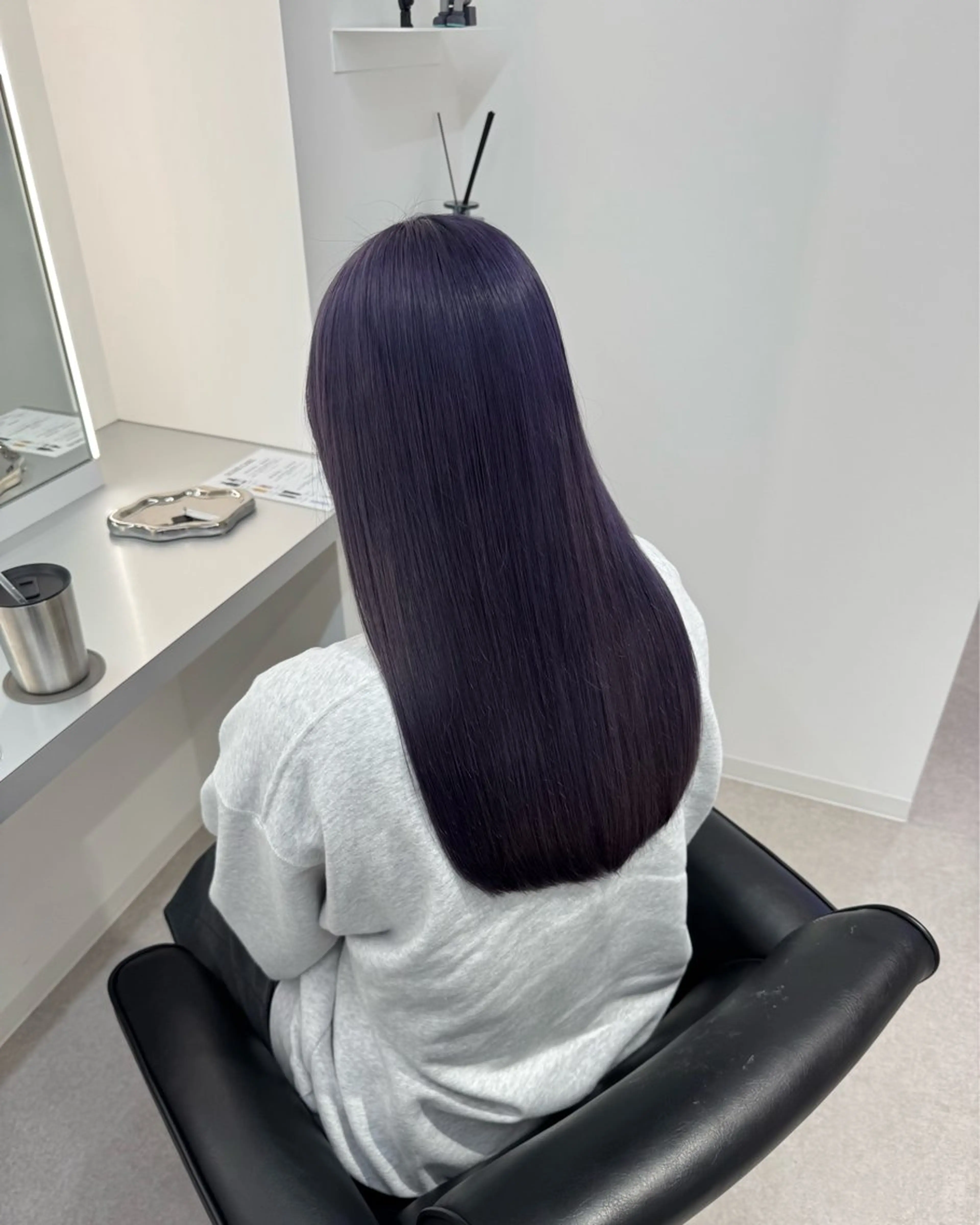 ロング カラー ヘアカラー トリートメント ブリーチ/艶カラー 💎koharu💎のヘアスタイル