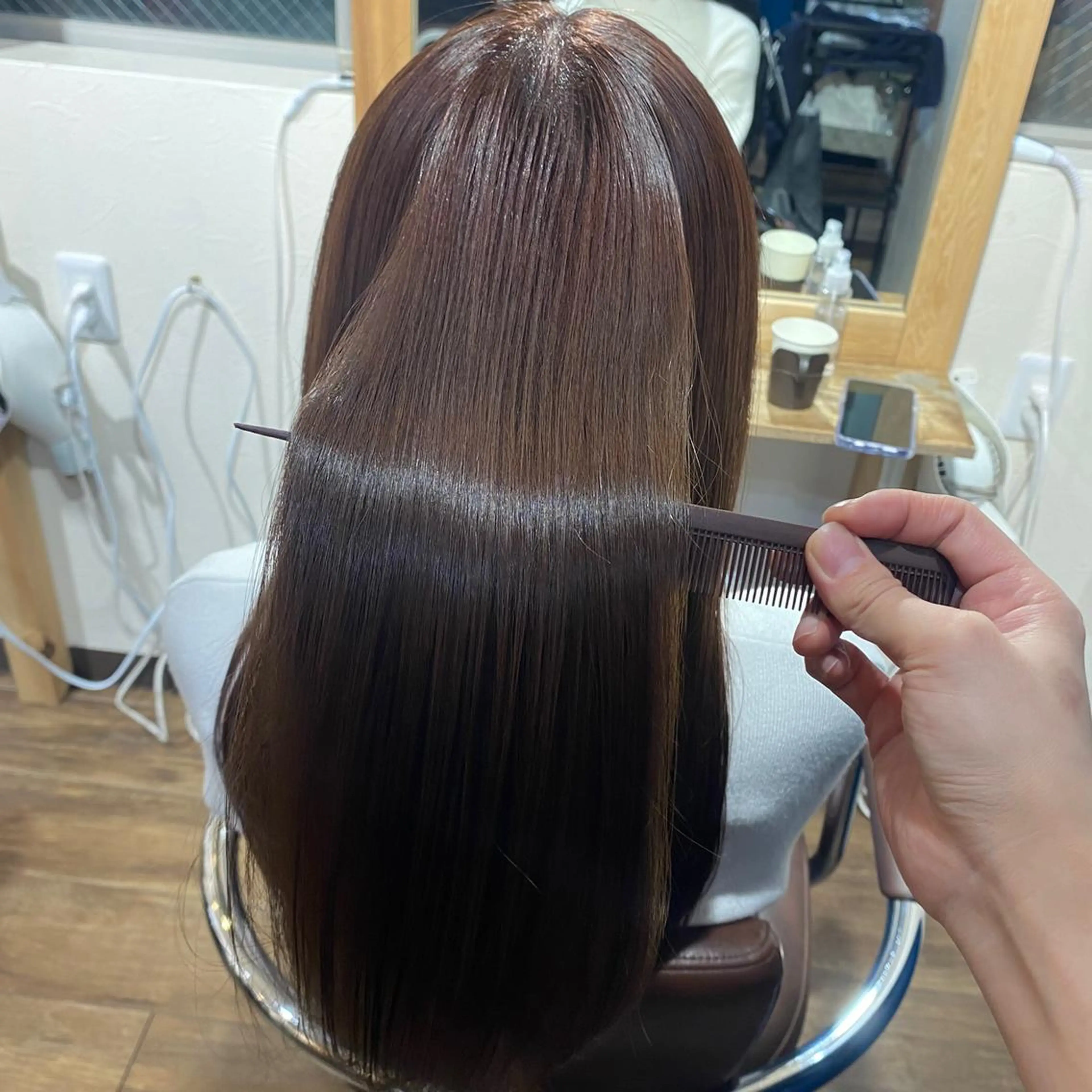 セミロング カラー FUKUSHIMA 🔥のヘアスタイル