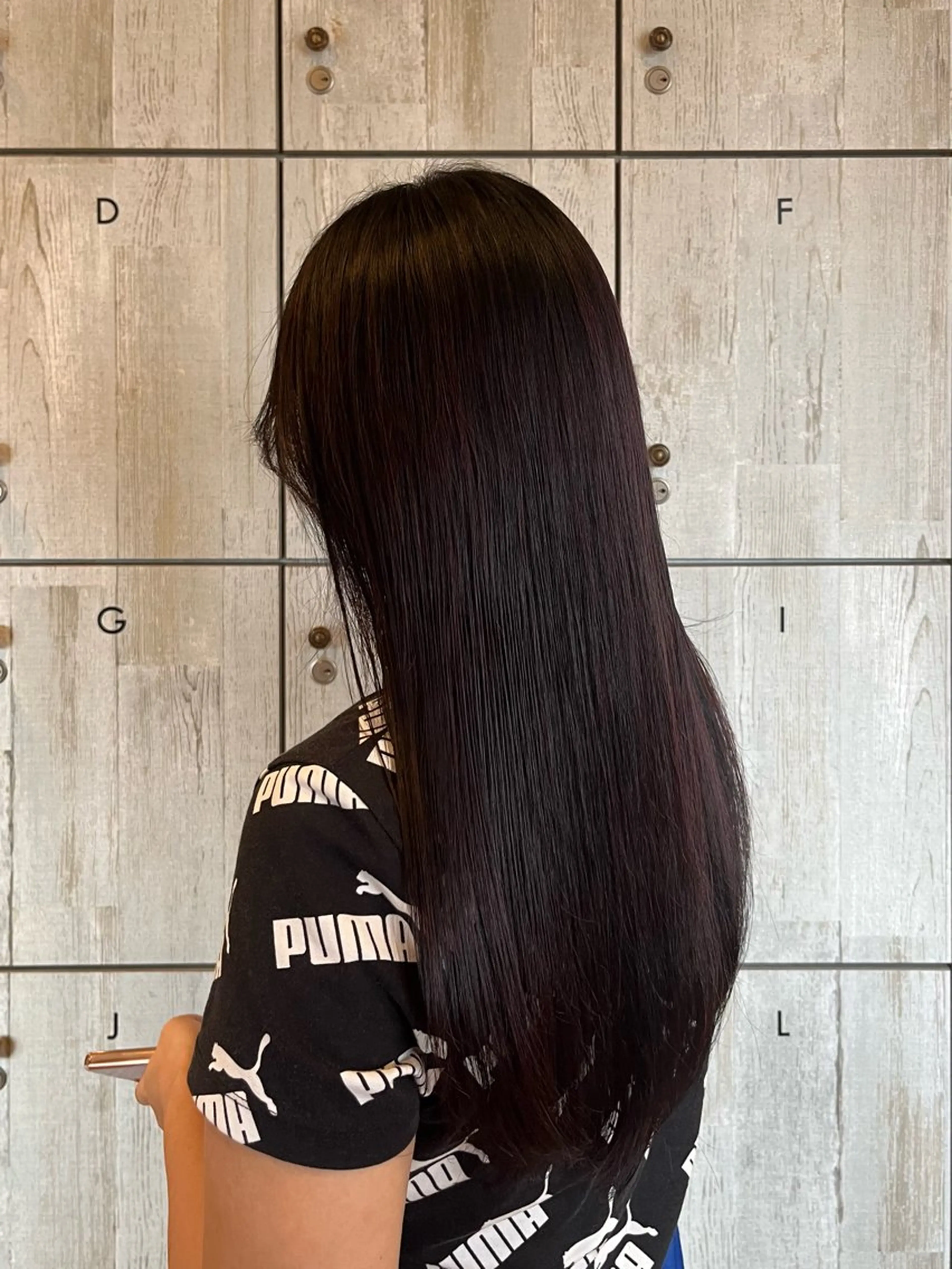 ロング カラー ラベンダーカラー 顔まわり/オフィス カラー/青栁優🔆のヘアスタイル