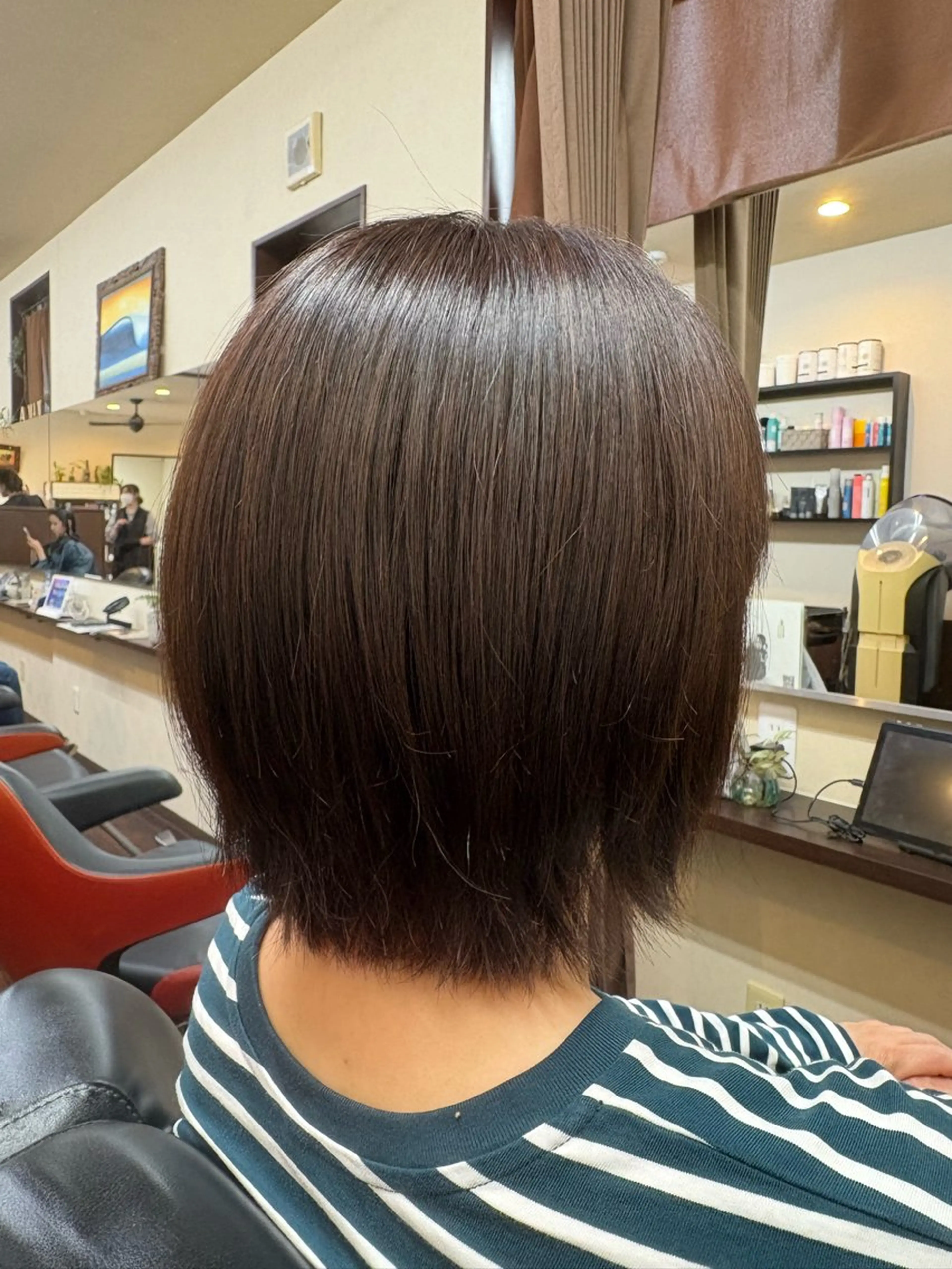 ショート 熊澤 歩のヘアスタイル