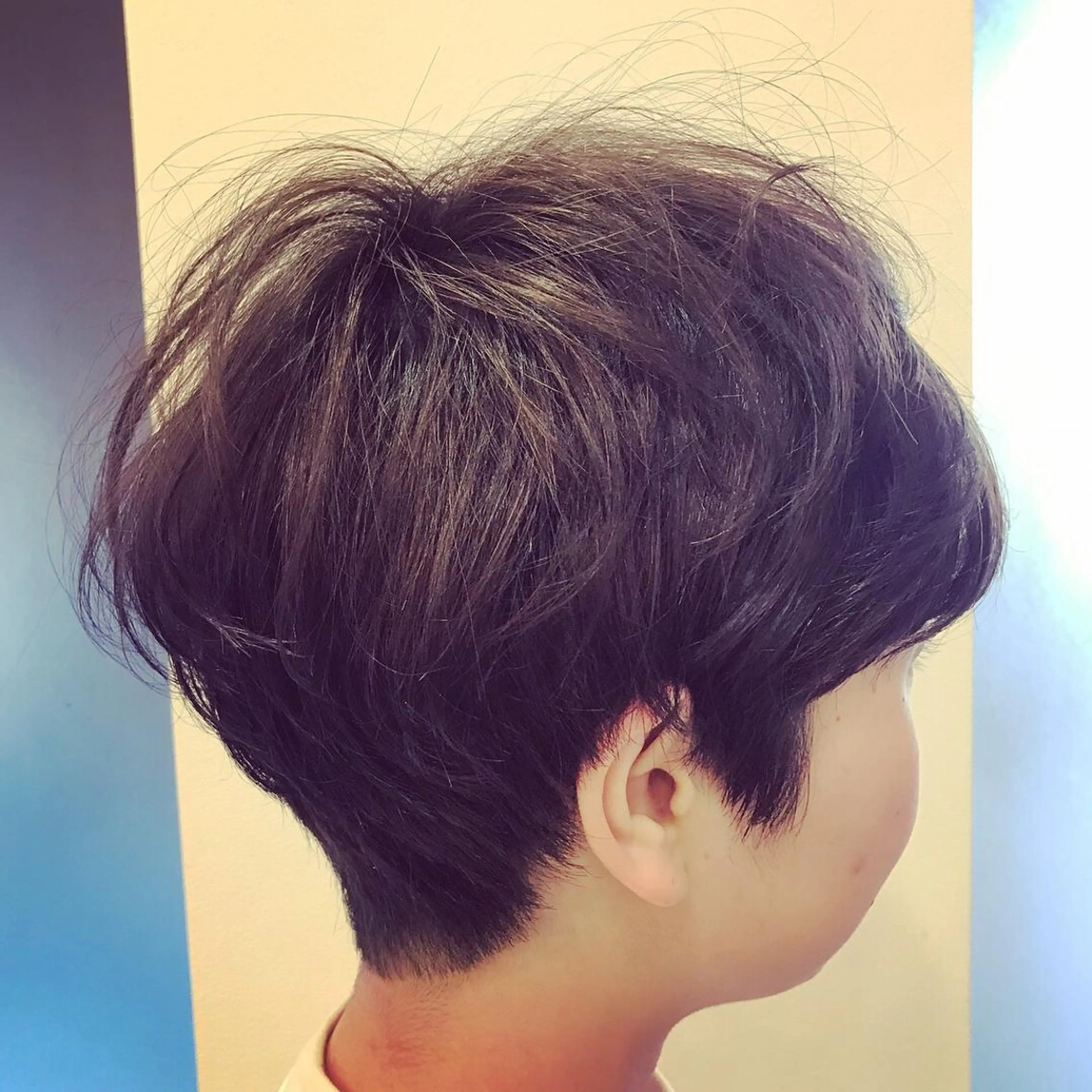 ショート ショートヘア 城間 愛理のヘアスタイル