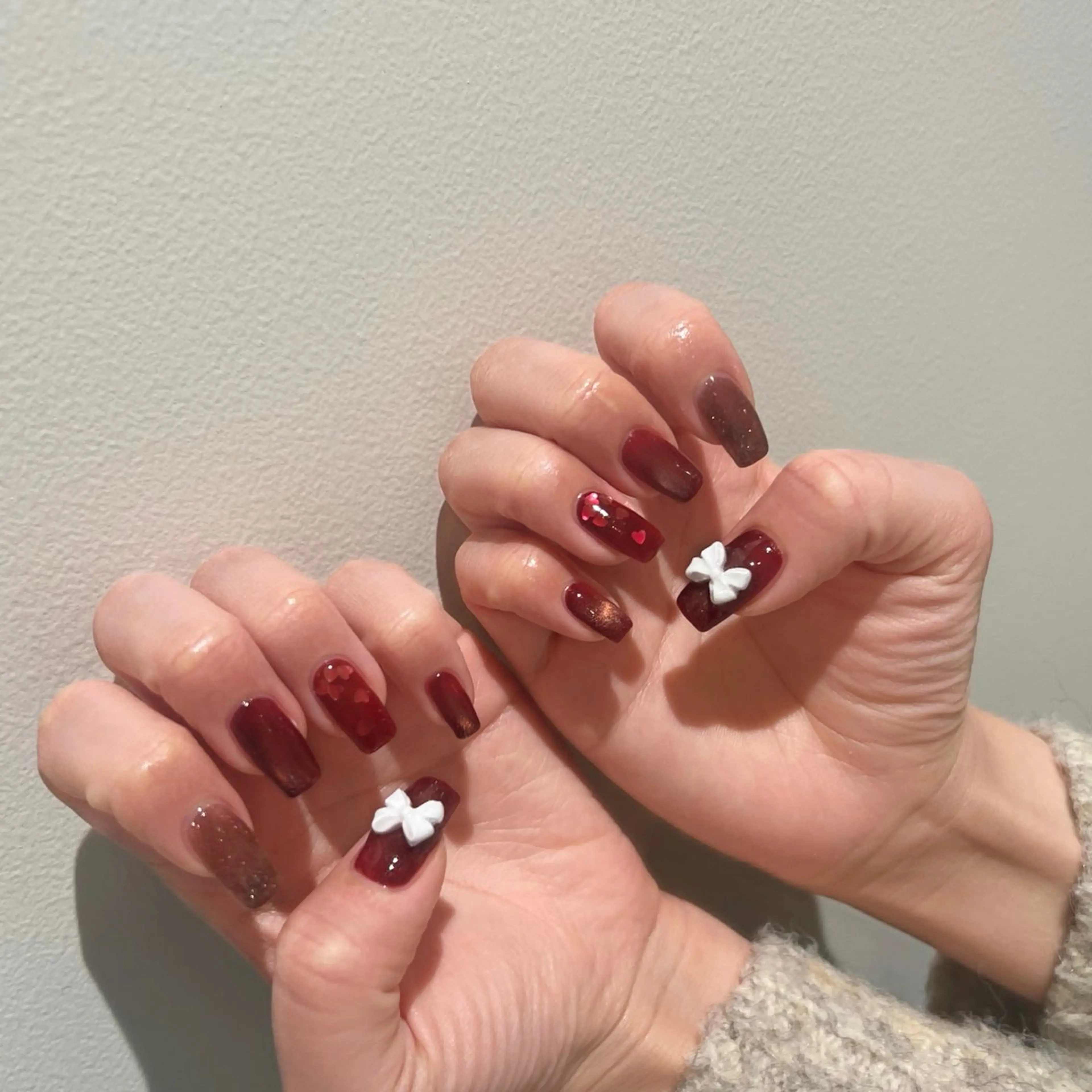 セミロング ハンドネイル Plus Ehiku 四日市/rinaのネイルデザイン