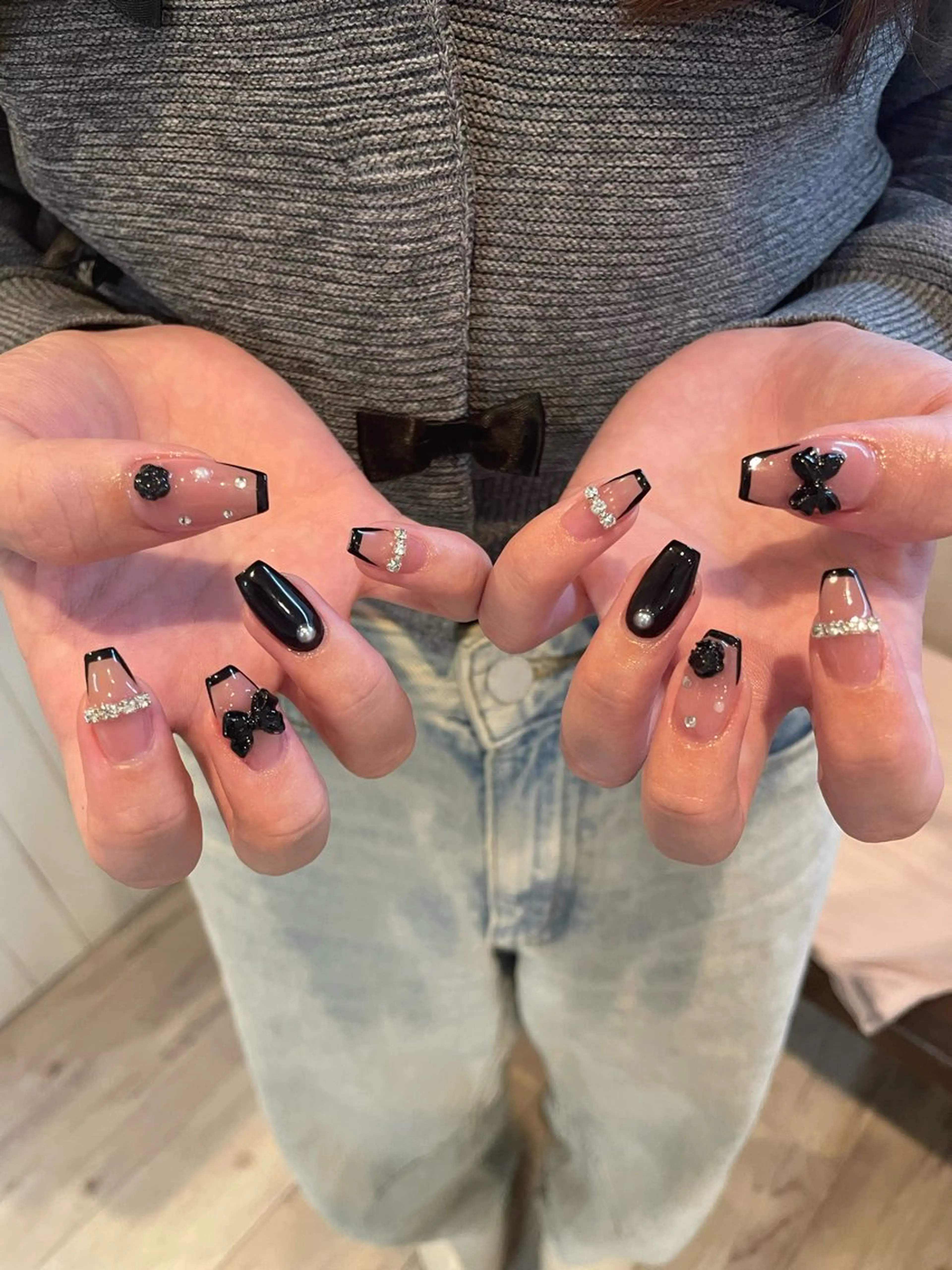 ネイル Lily Beauty天神西通り店所属・坂田 美生のネイルデザイン