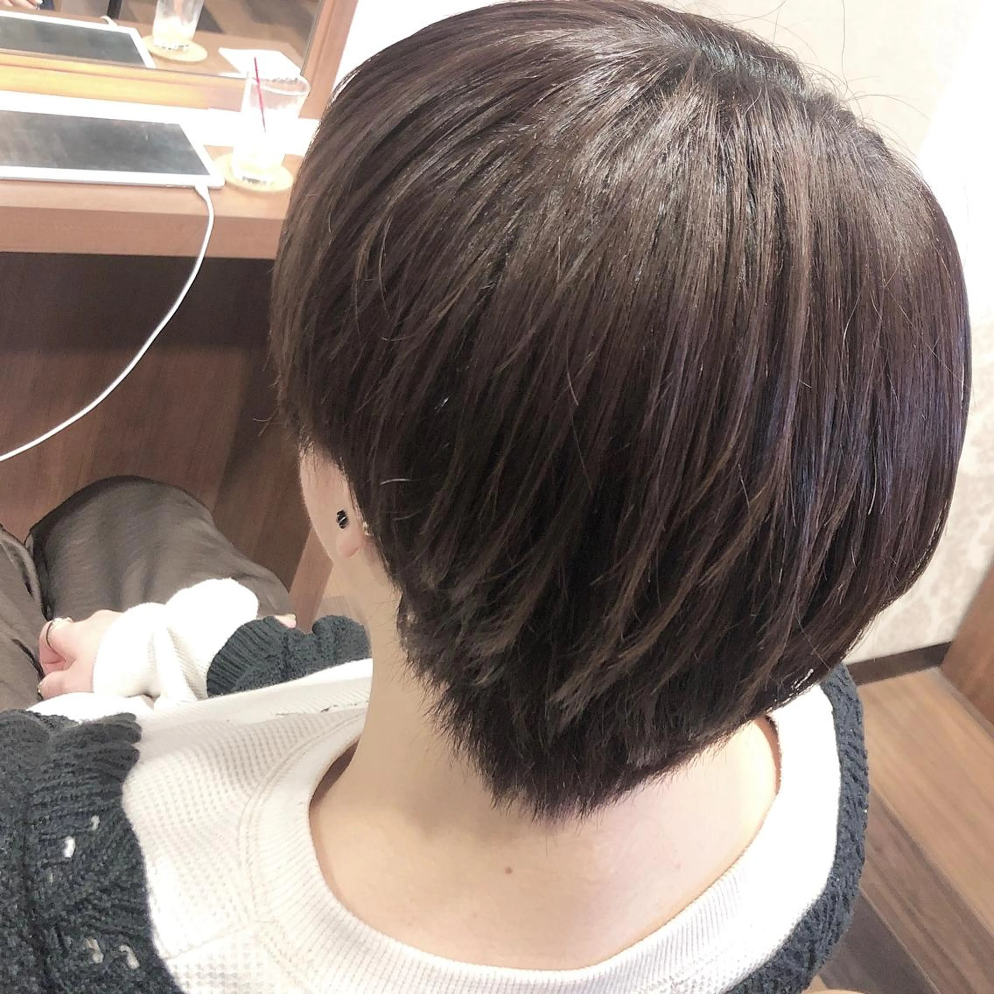 ショート みねぎし ふうかのヘアスタイル