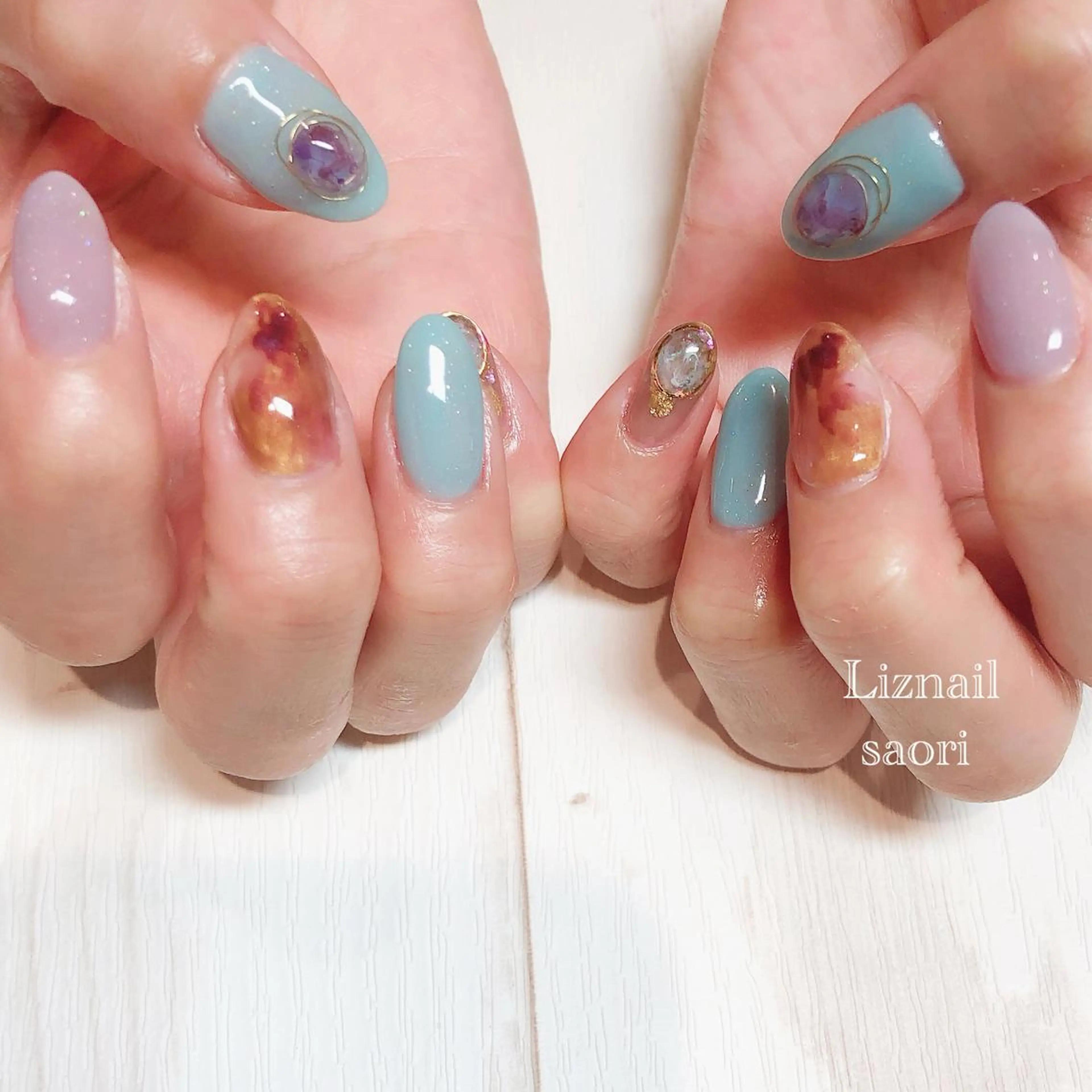 ネイル ハンドネイル Rawr / saoriのネイルデザイン