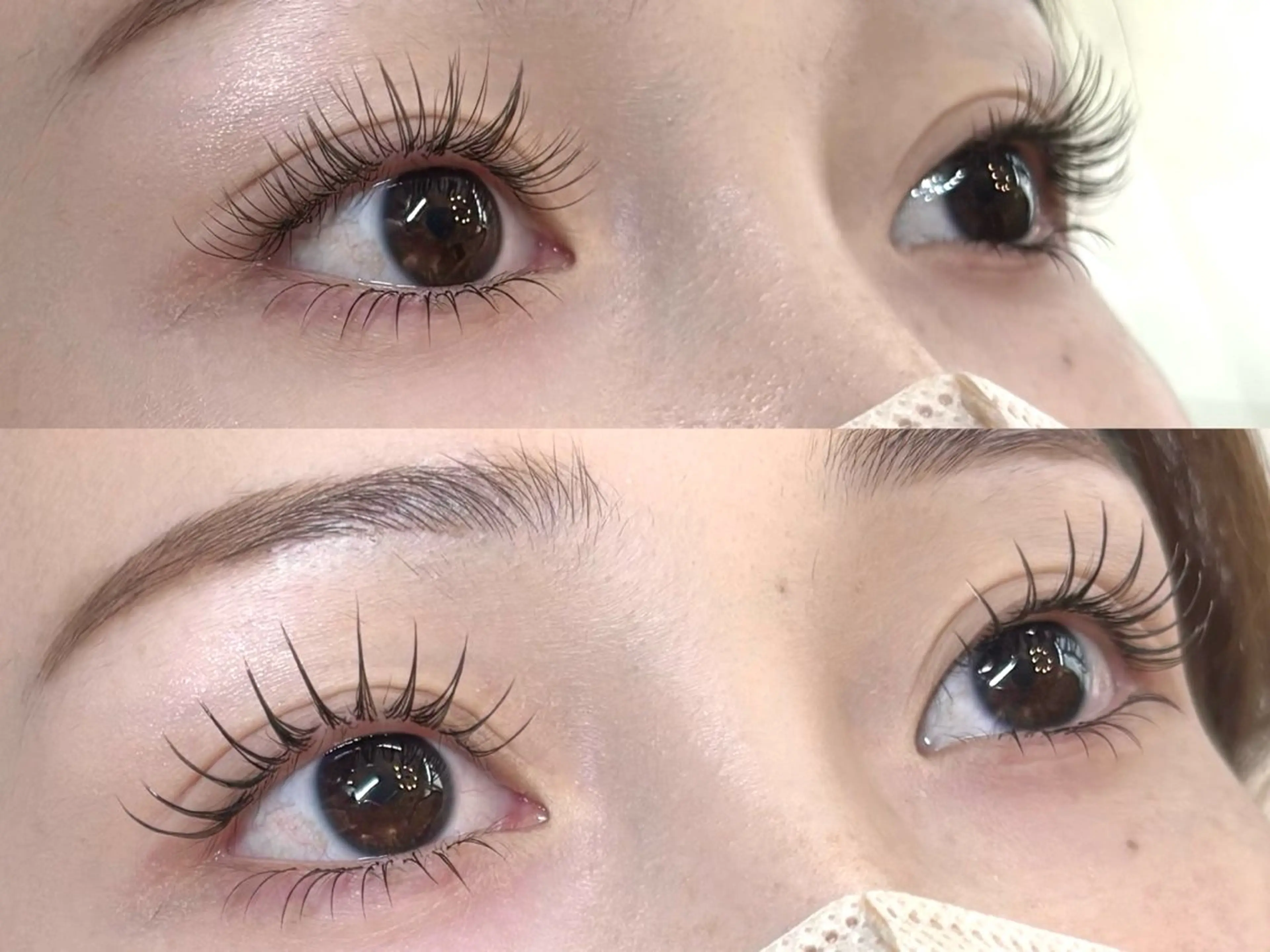 マツエク・マツパ フラットラッシュ 下まつげエクステ premage Yunaのマツエク・マツパデザイン