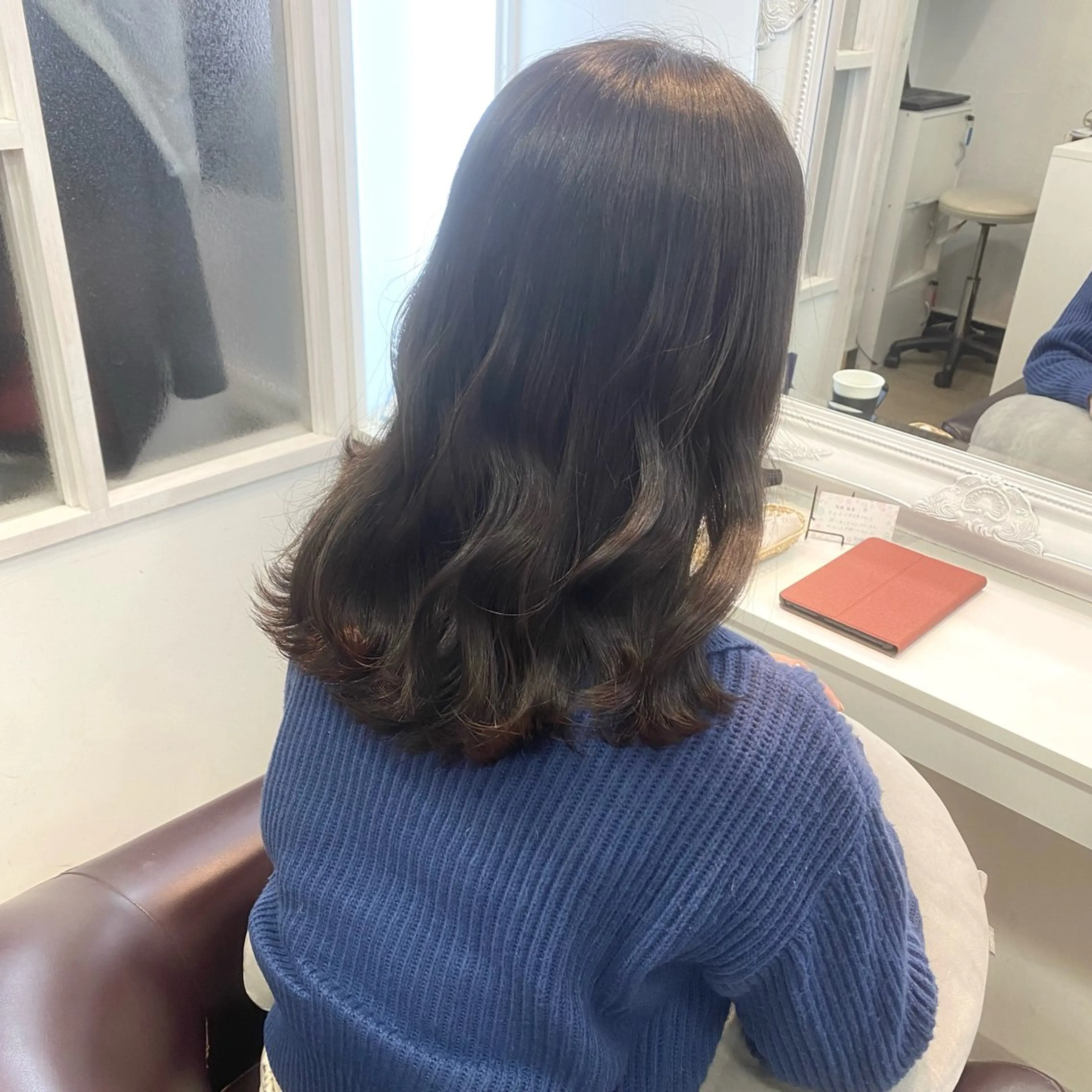 ミディアム カラー 透明感カラー ラベンダーカラー ヘアカラー 𝑆𝐴𝑂𝑅𝐼 /大森🪞🎀のヘアスタイル