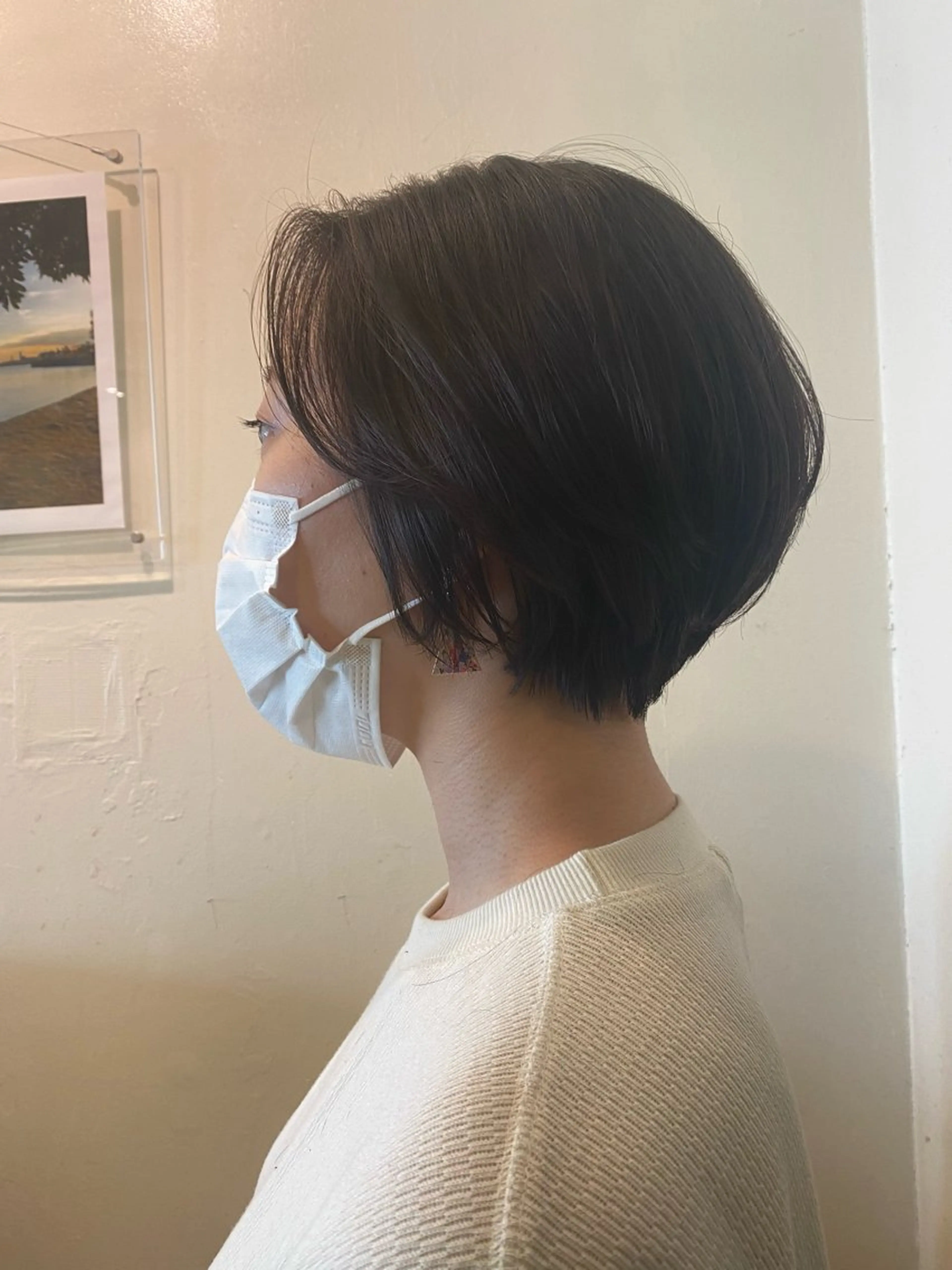 ショート カット les baladins du miroir所属・🍃YURI 🍃のヘアスタイル