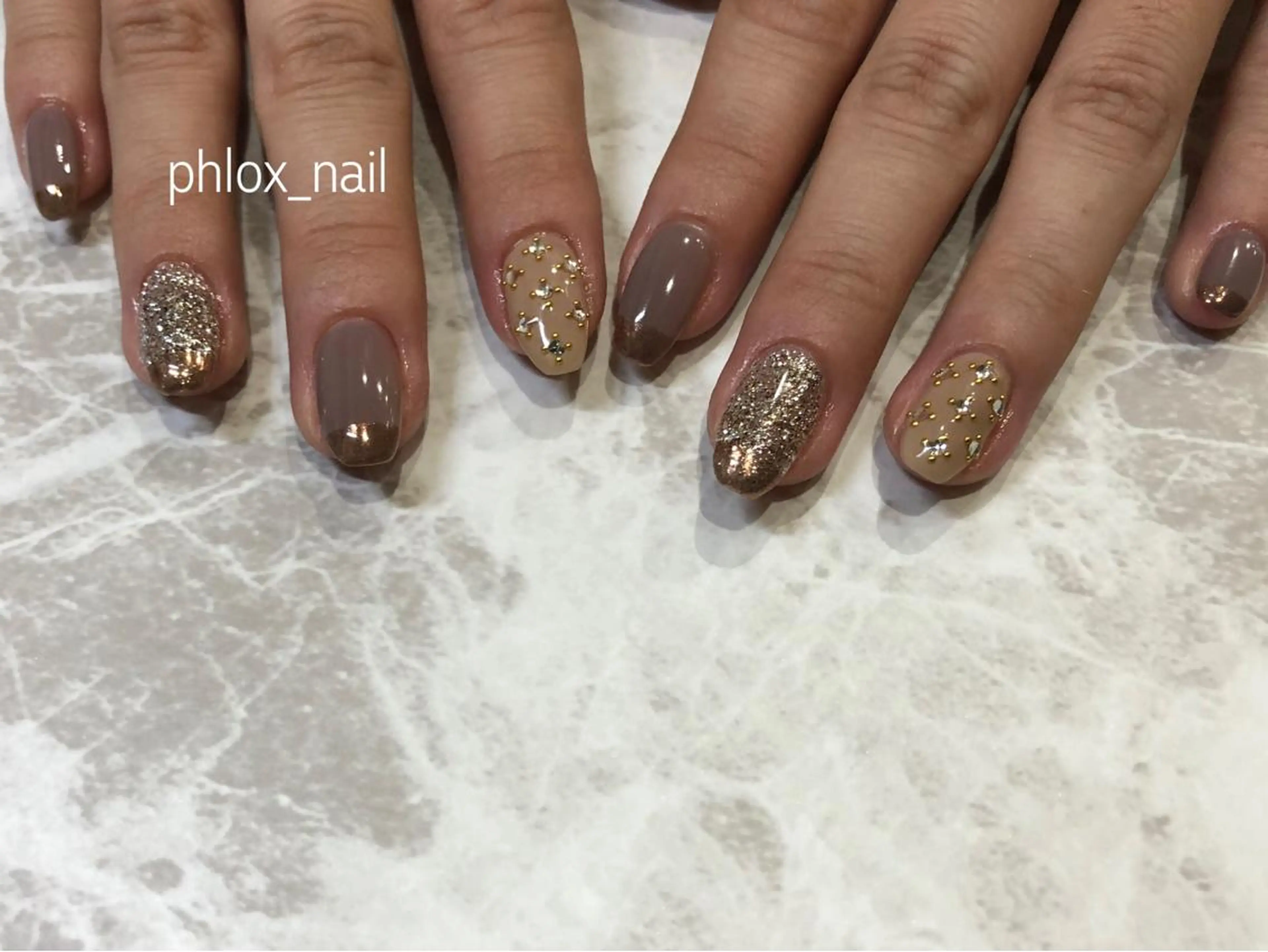 ネイル s/w ＿shokoのネイルデザイン