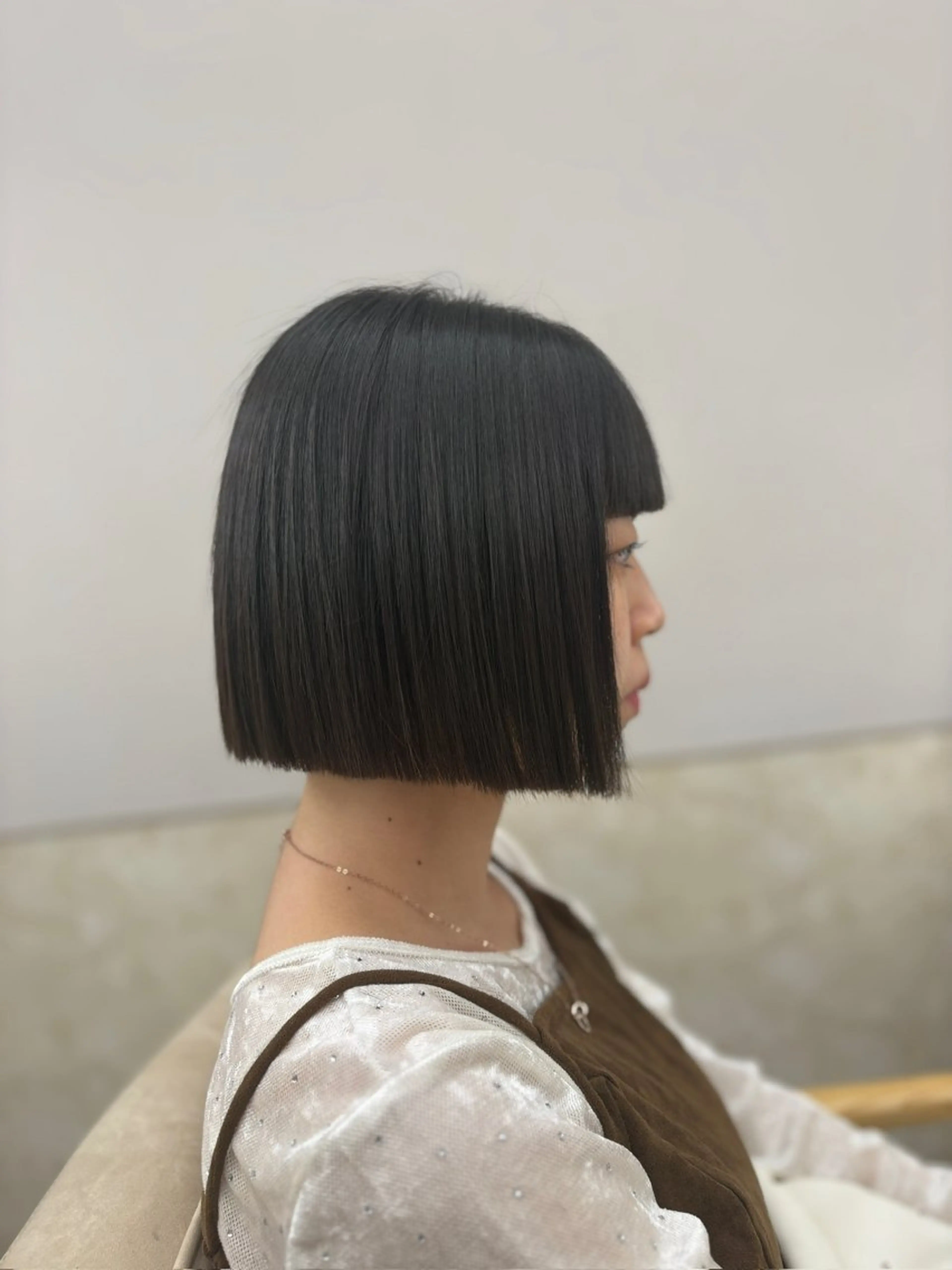 ショート ボブ 濱岸 蓮央のヘアスタイル