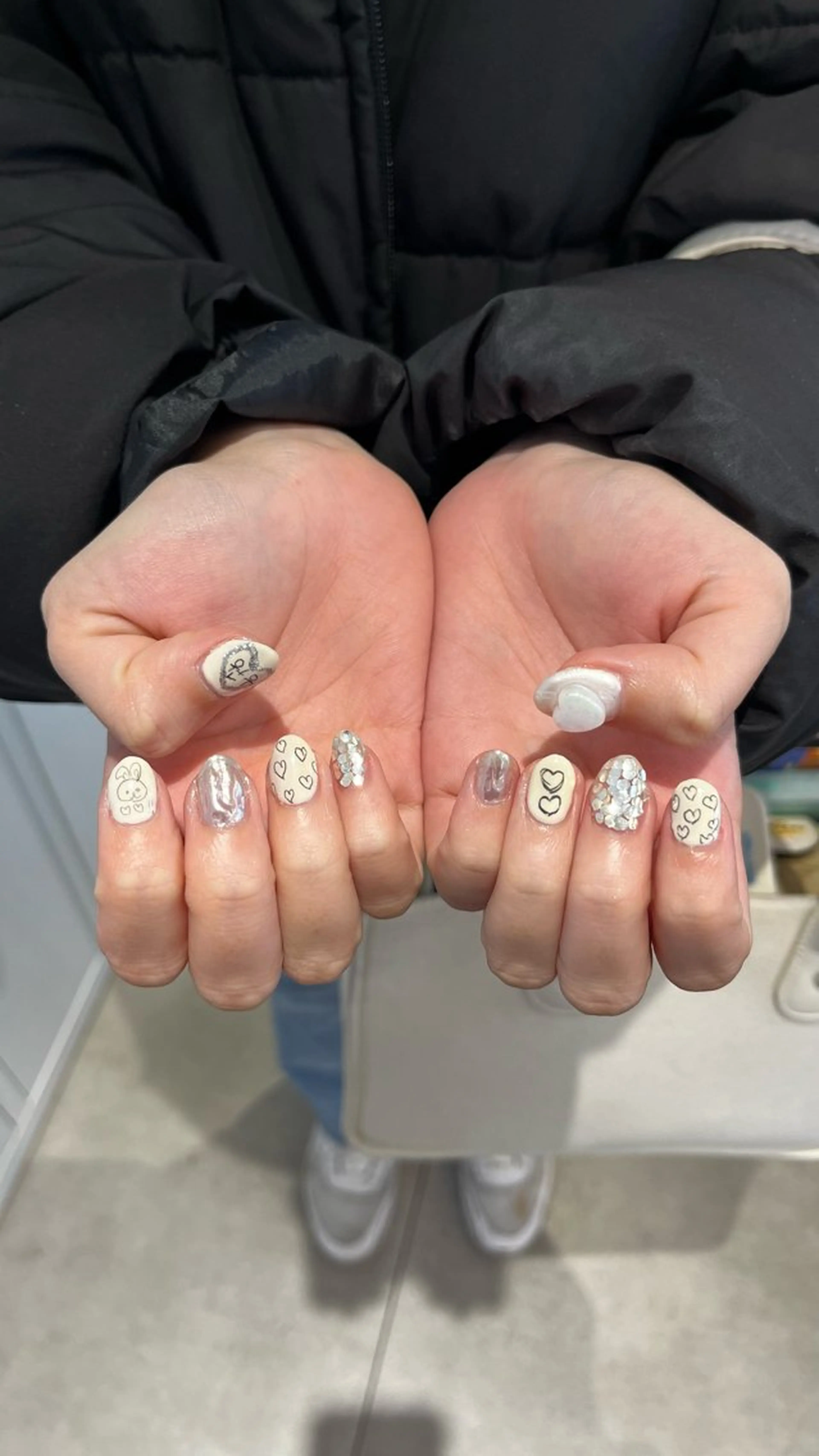 ネイル メンズパーマ/ メッシュ📍ﾕﾘのヘアスタイル