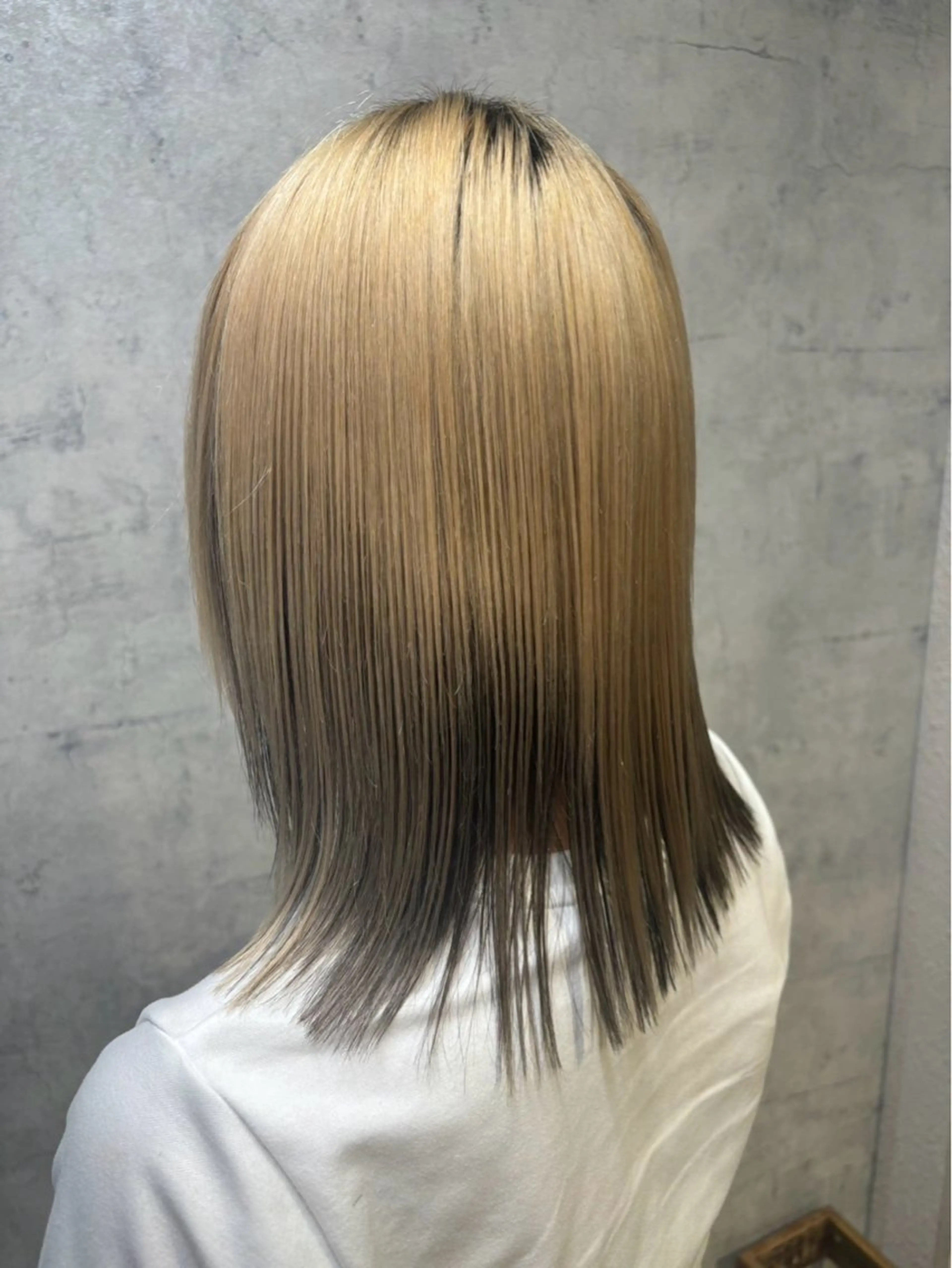 ブリーチ毛対応‼️酸性縮毛矯正＋カット(補足用確認)の写真