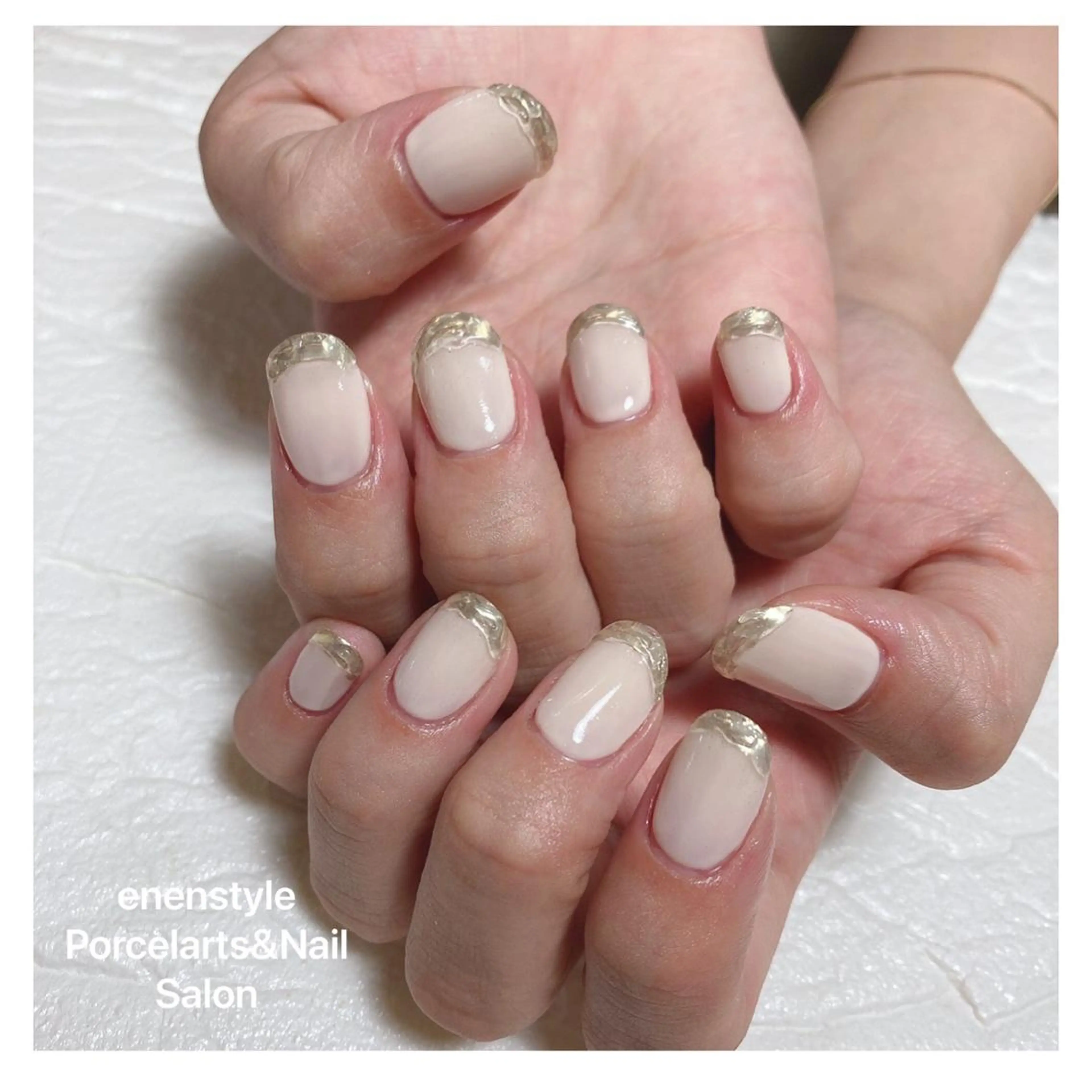 ショート ネイル ハンドネイル 👑enen style👑のネイルデザイン