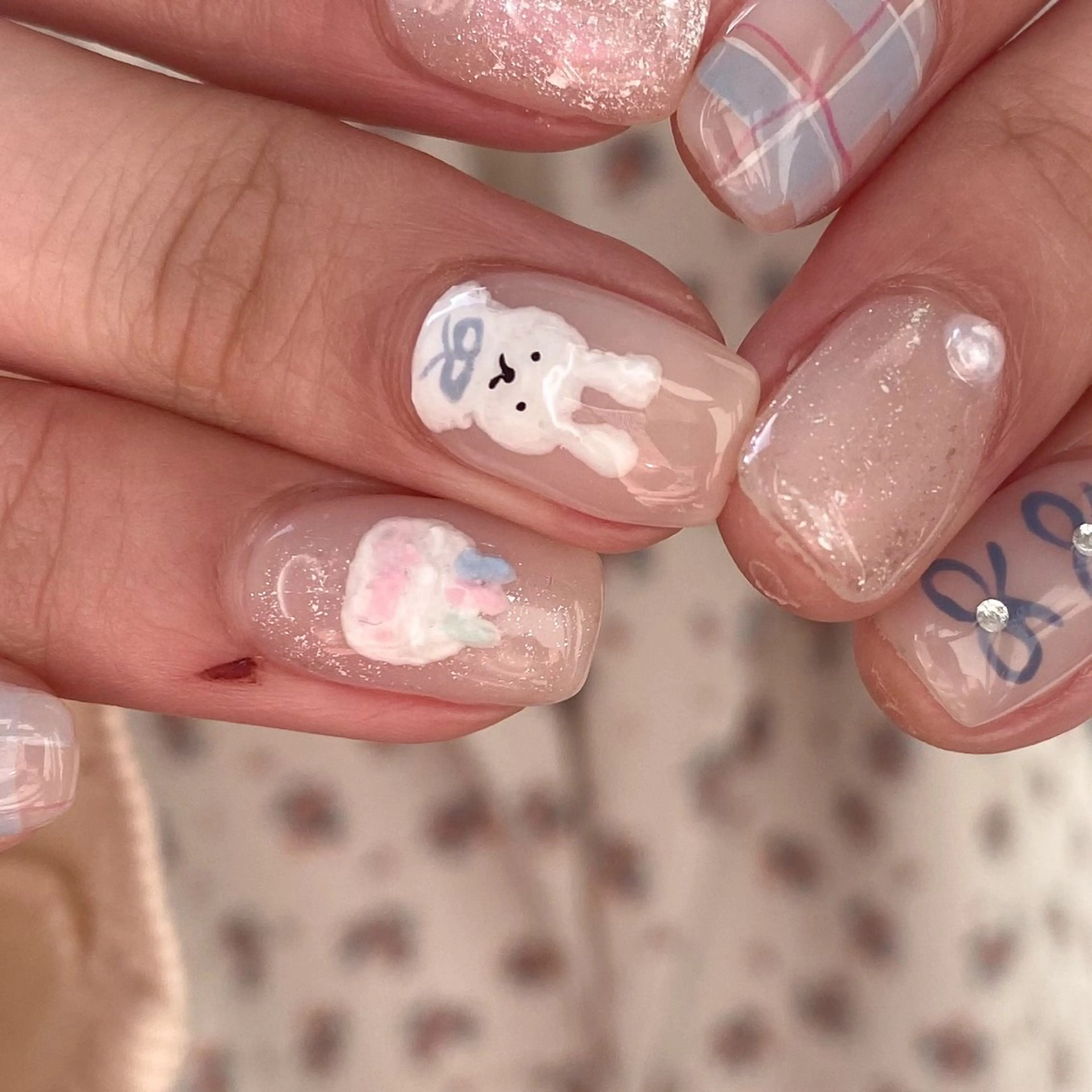 ミディアム 濵田 実沙/Manonのネイルデザイン