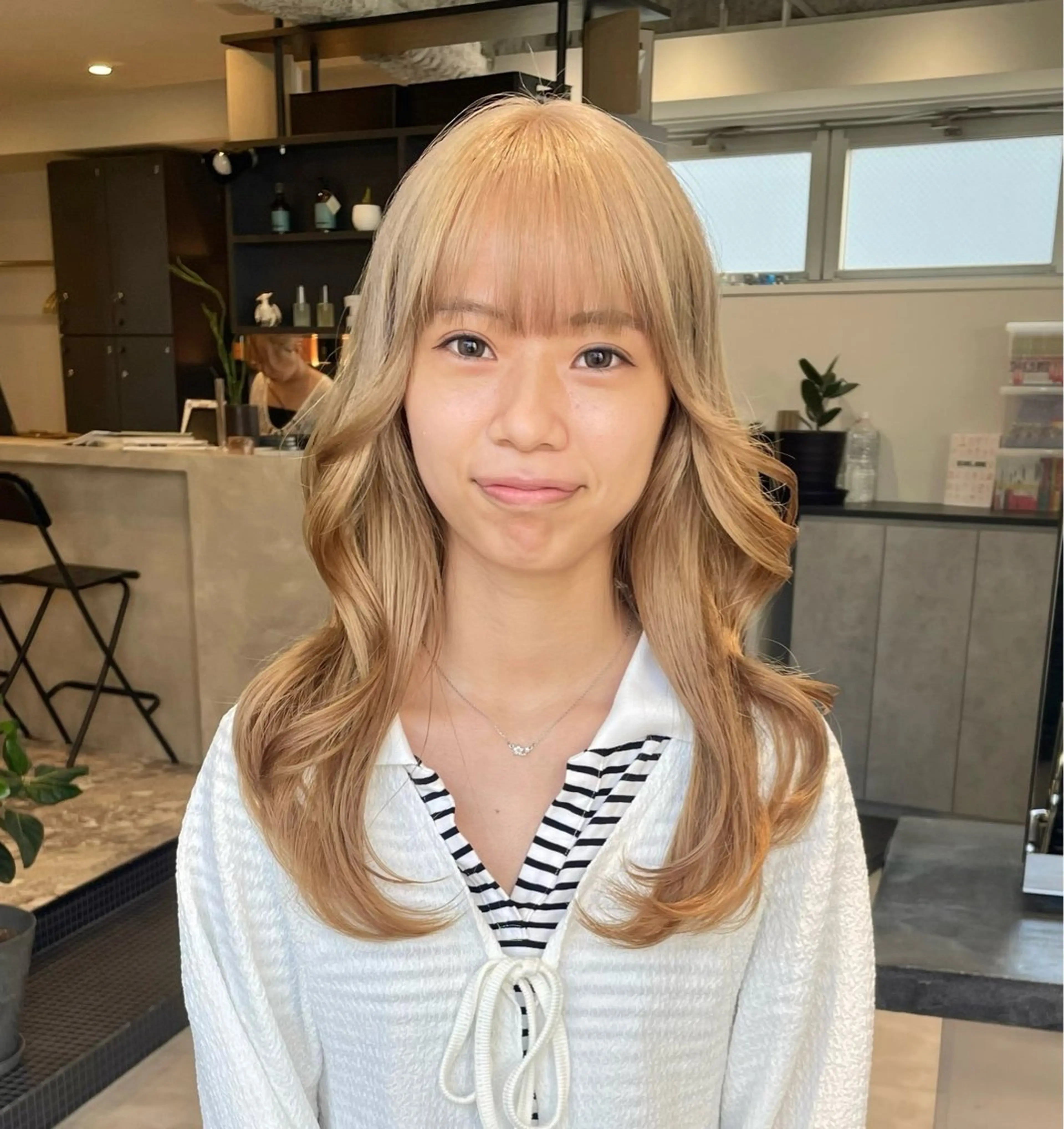 ロング カラー ベージュカラー 💝透明感/ブリーチ /れい💝のヘアスタイル