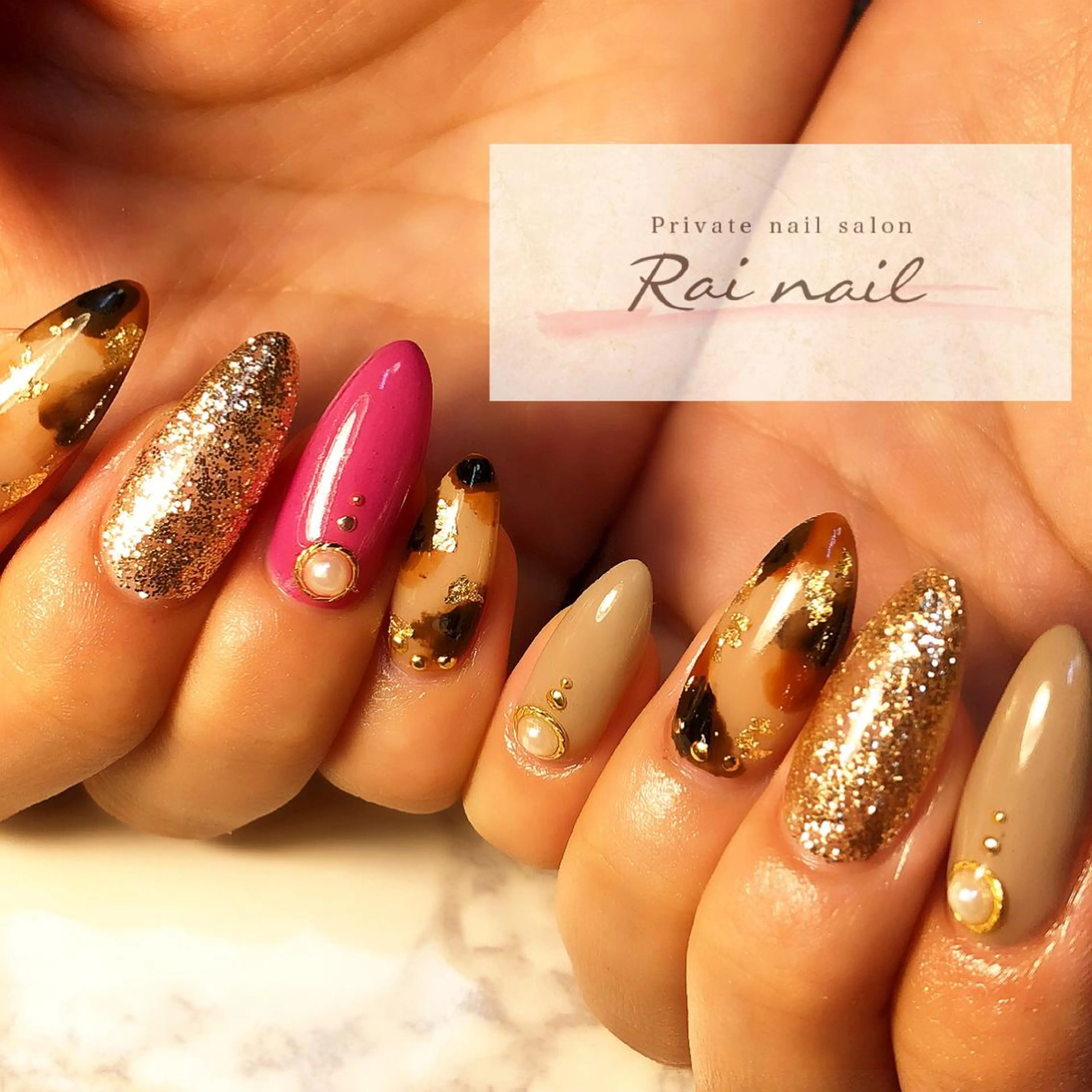 ネイル ハンドネイル Rai nail_ Risaのネイルデザイン