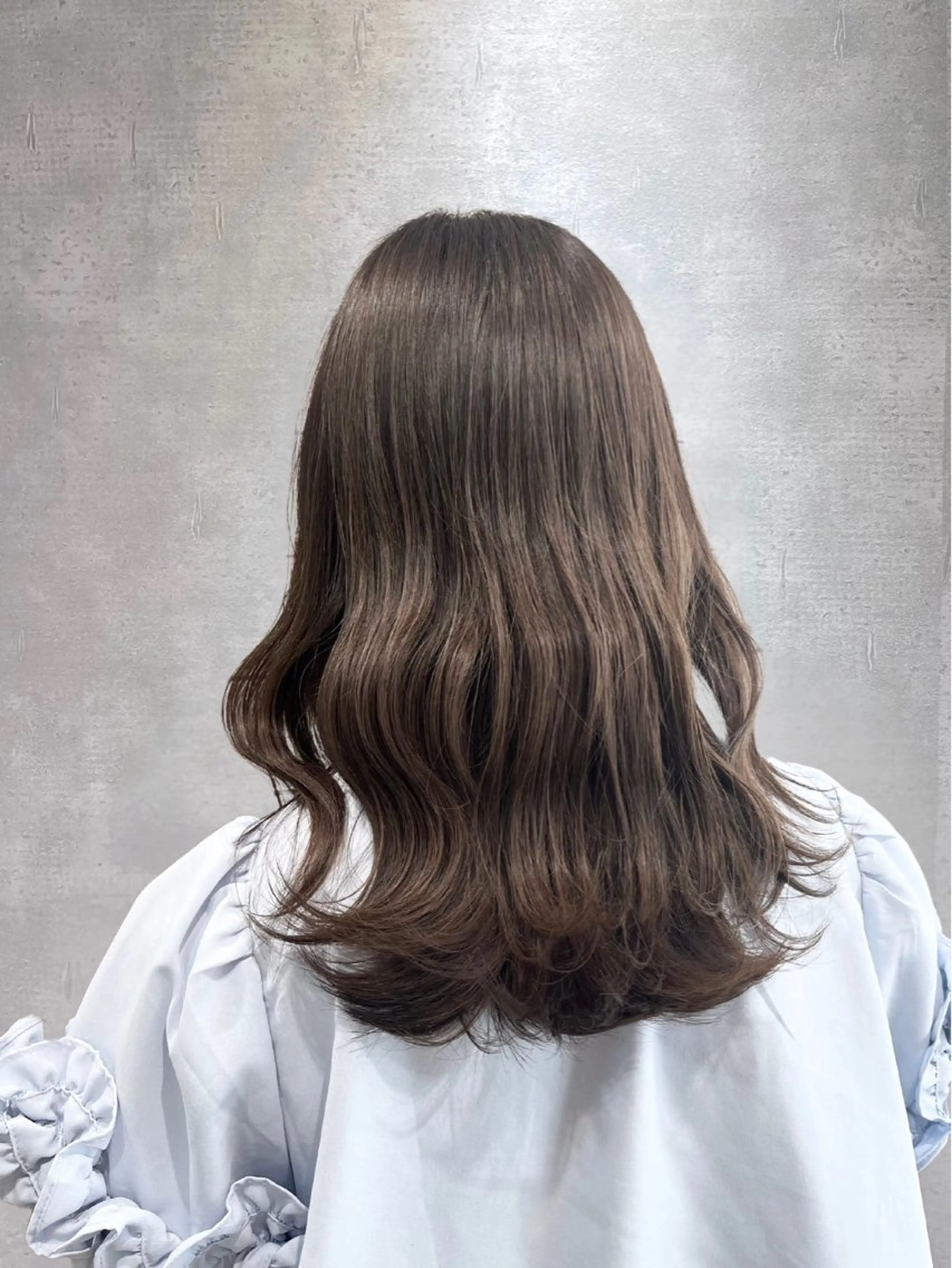 ロング 飛田 真彩のヘアスタイル