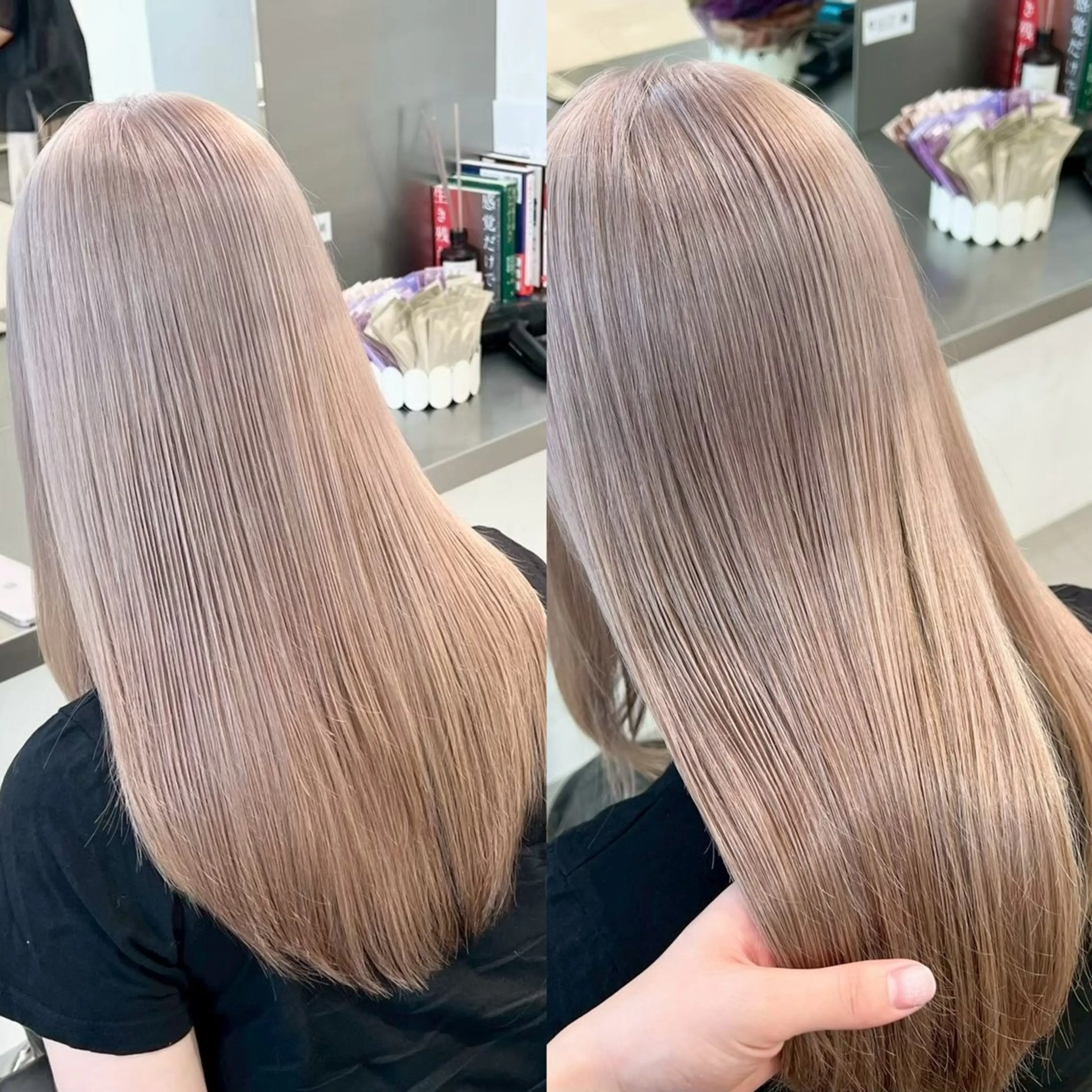 ロング HIKARI LUCK TOKYOのヘアスタイル