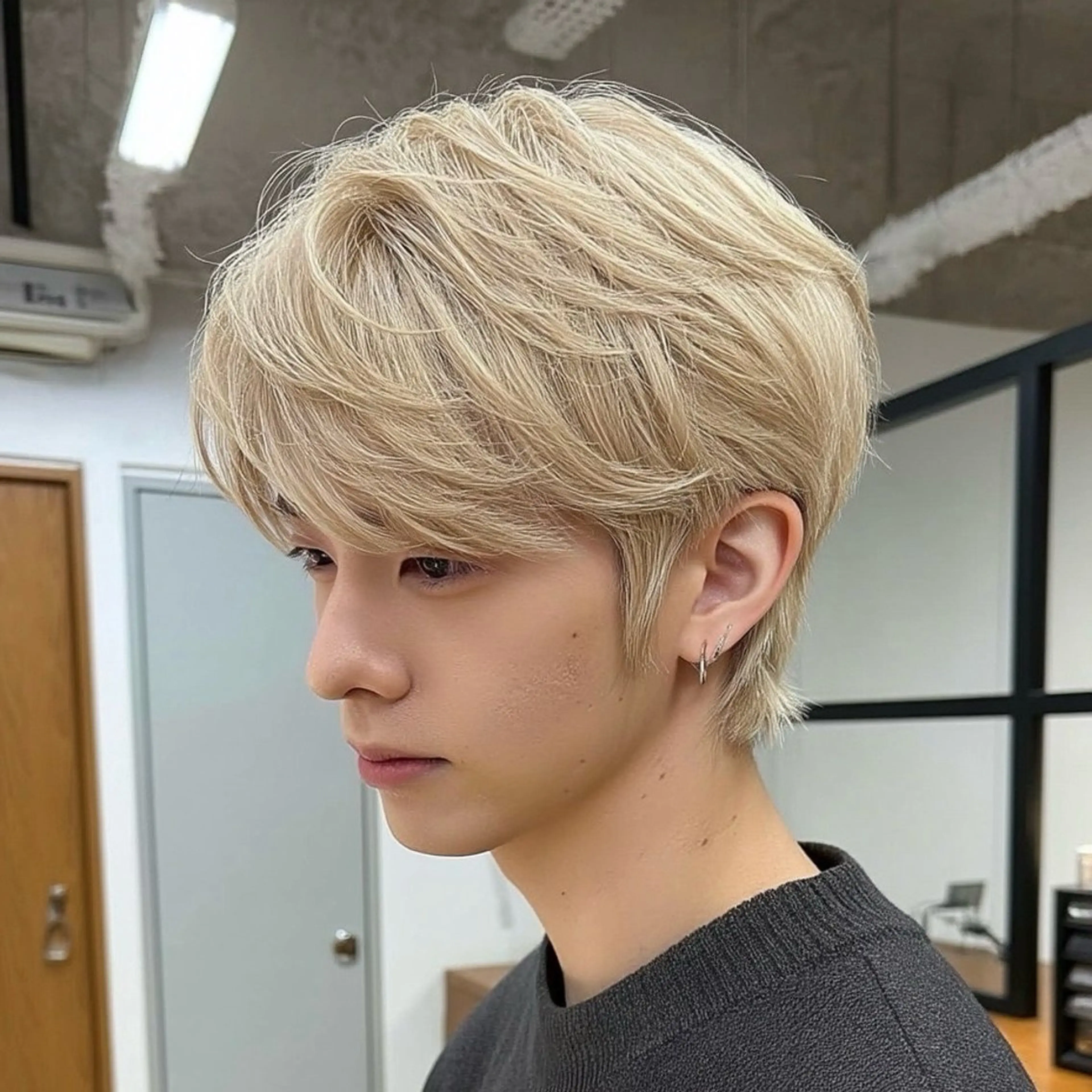 【メンズ限定】ダブルカラー🌕(ブリーチ1回込み)の写真