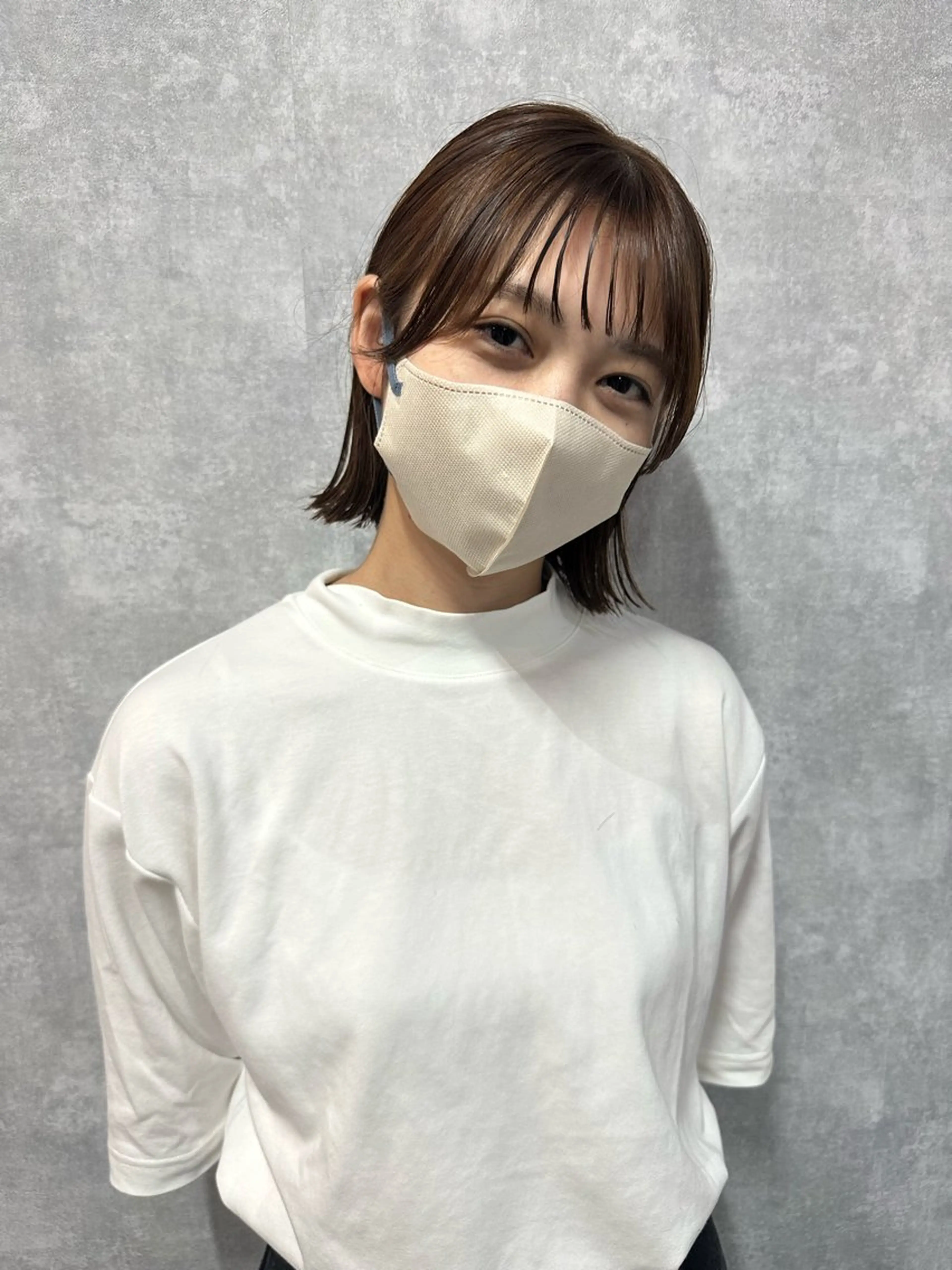 ショート 切りっぱなしボブ ショートボブ ハンサムショート 丸みショート ボブ C’LD hair  produce /シールドヘア所属・モテ髪/ボブ/ショー ト/アダチフウトのヘアスタイル