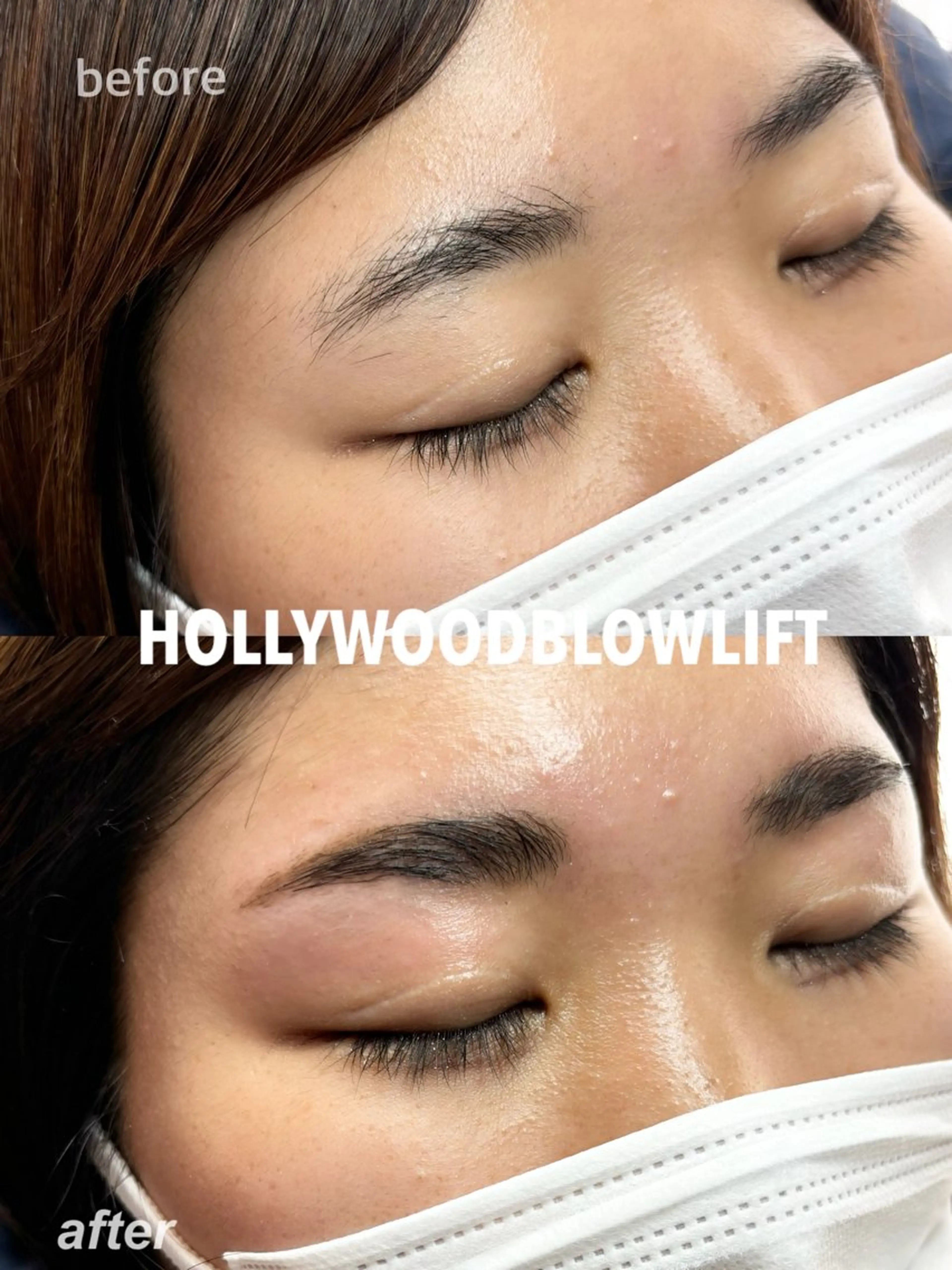 アイブロウ ハリウッドブロウリフト ワックス脱毛 その他(アイブロウ) MIKA ♡のネイルデザイン