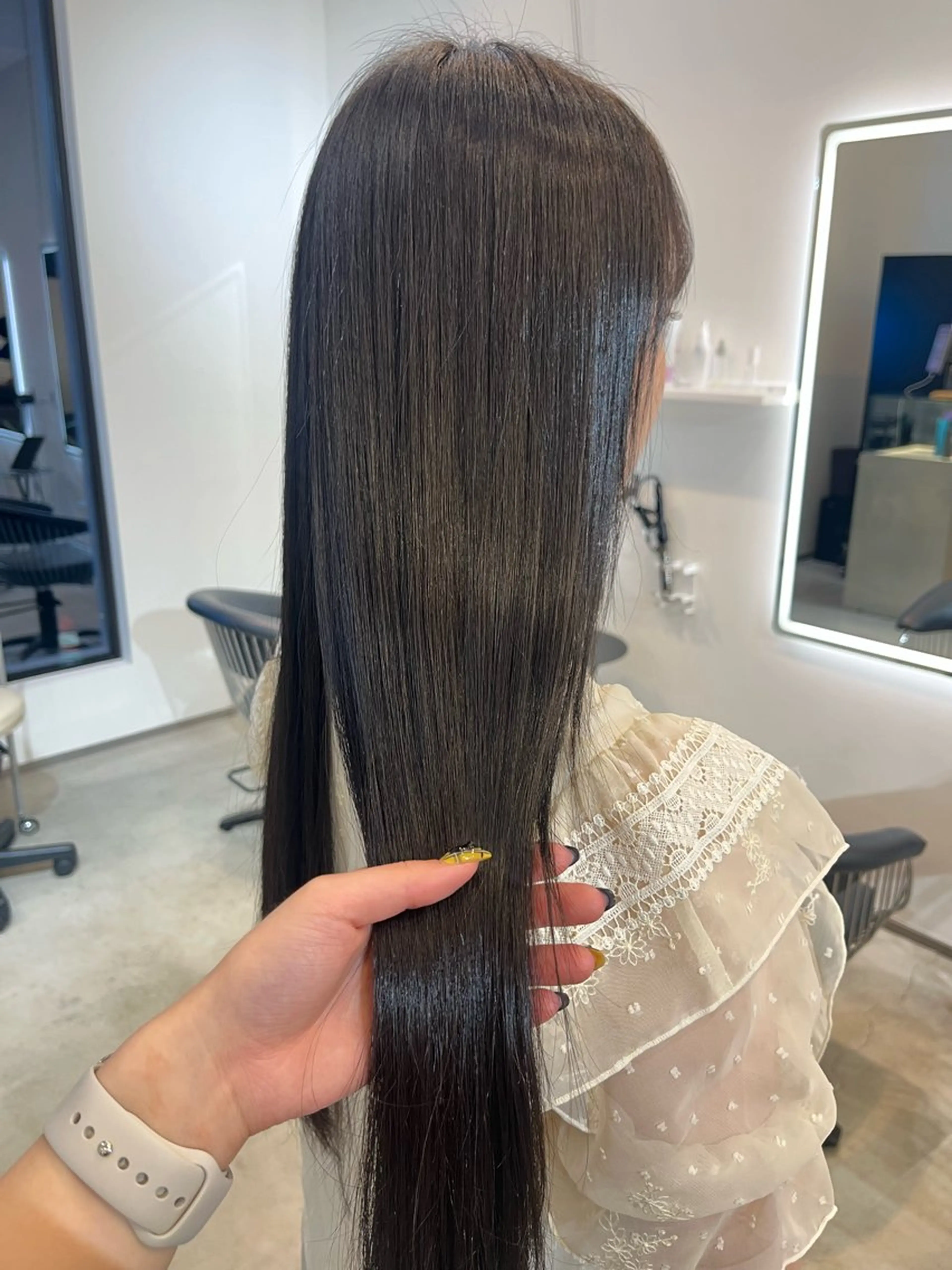 カラー 透明感カラー ヘアカラー aoi/モデル様 募集中🩵/群馬のヘアスタイル