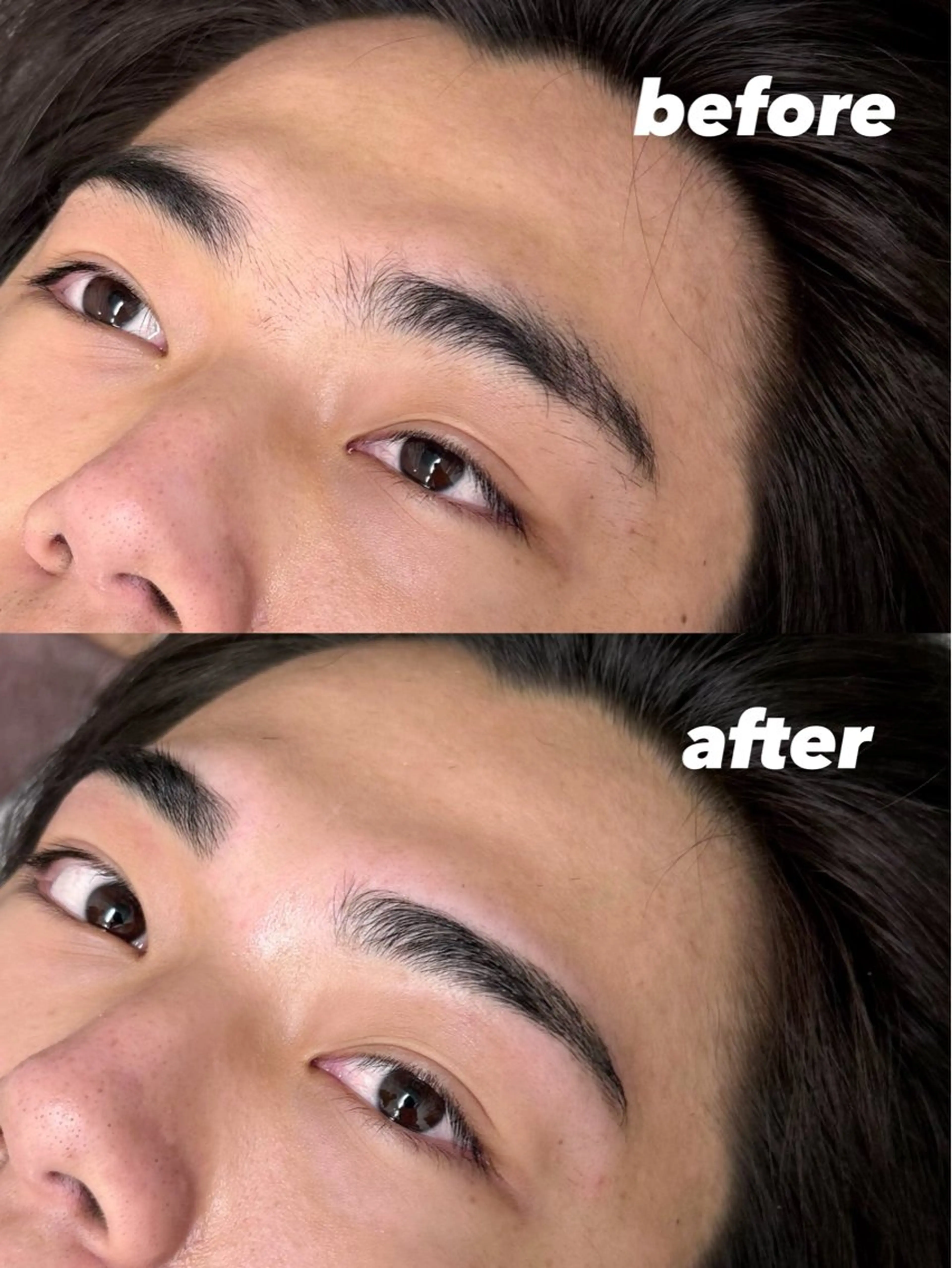 アイブロウ メンズアイブロウ 眉毛ワックス脱毛 Mr.&Ms.脱毛 CHIHIROのエステ・リラクイメージ