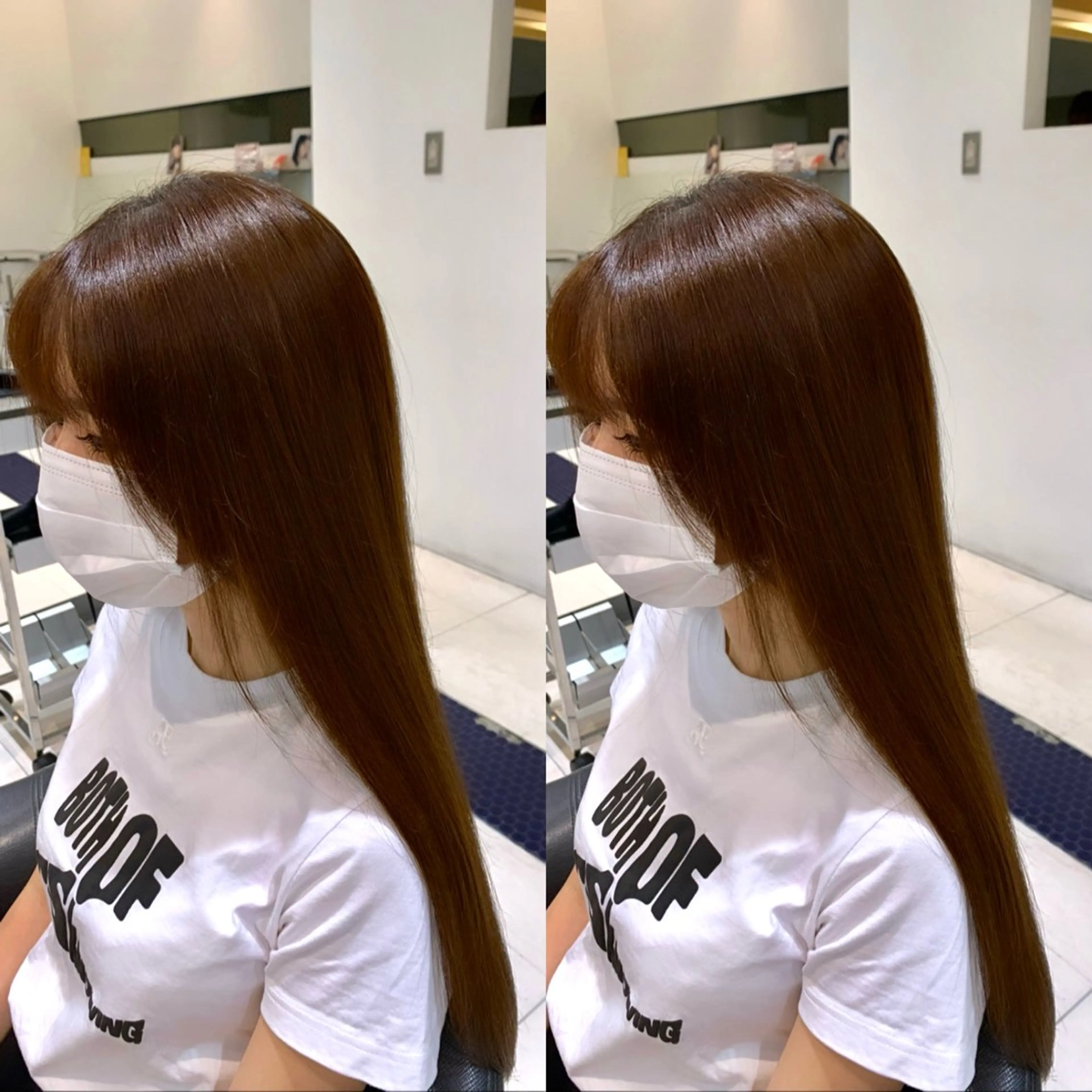 ロング パーマ 👑松山ストレート/ メンズヘア/龍仁👑のヘアスタイル