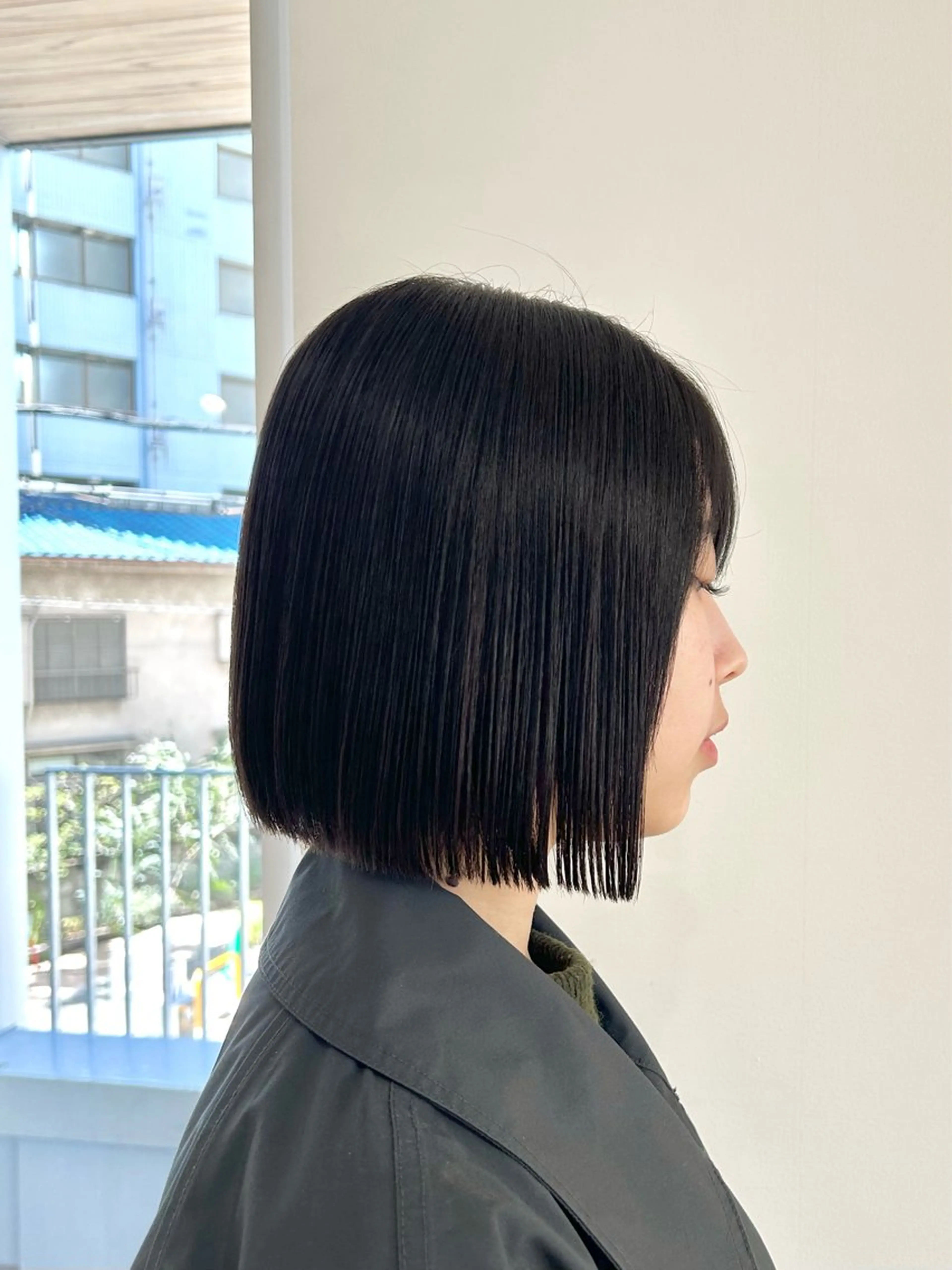 ショート カラー カット ヘアカラー トリートメント 鈴木弥月/大人ボブ× 透明感カラーのヘアスタイル