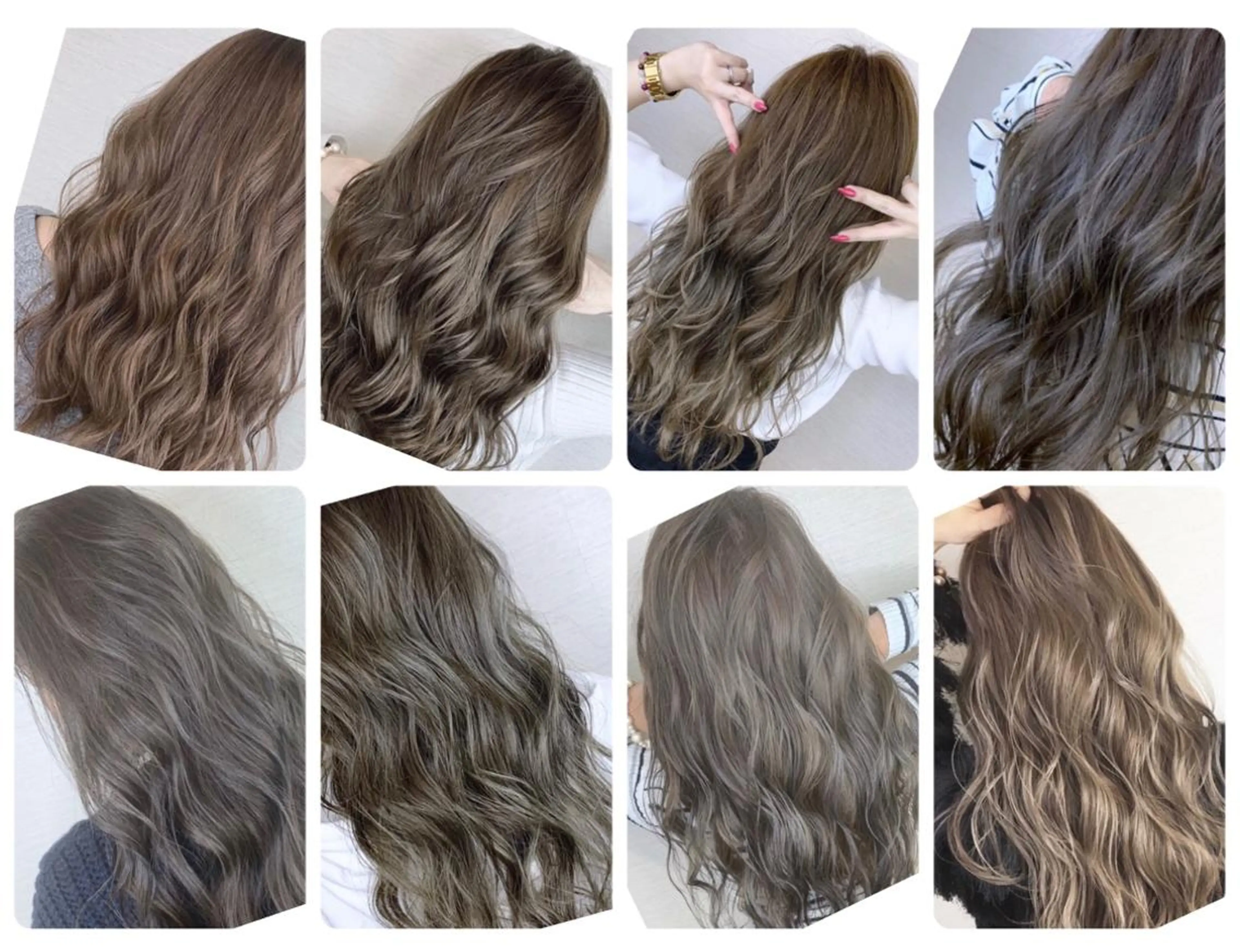 セミロング ブリーチなしダブル/ レイヤーカット 小棹のヘアスタイル