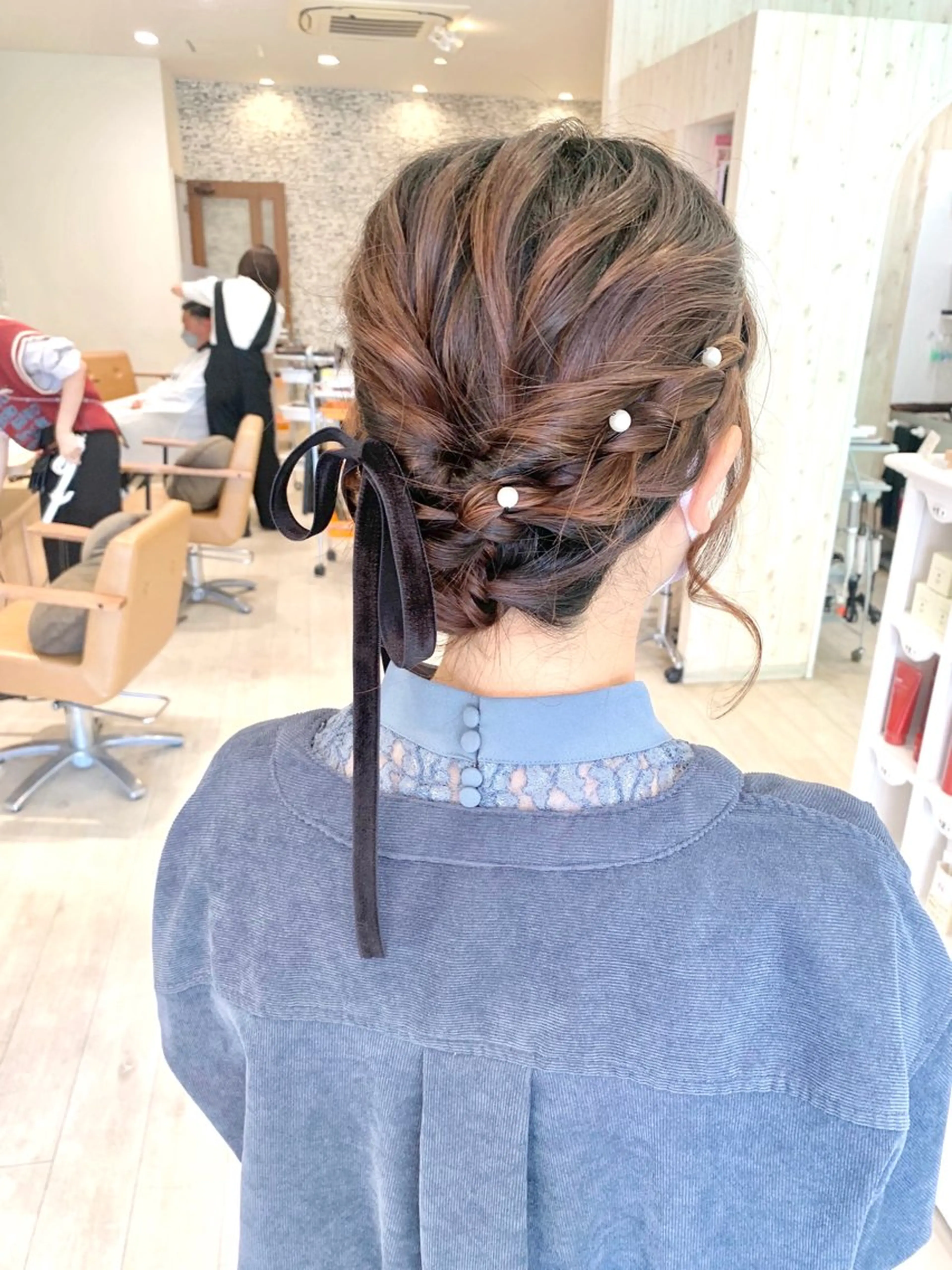 ヘアアレンジ ヘアセット 学割/U24🩰 ♡nanamiのマツエク・マツパデザイン