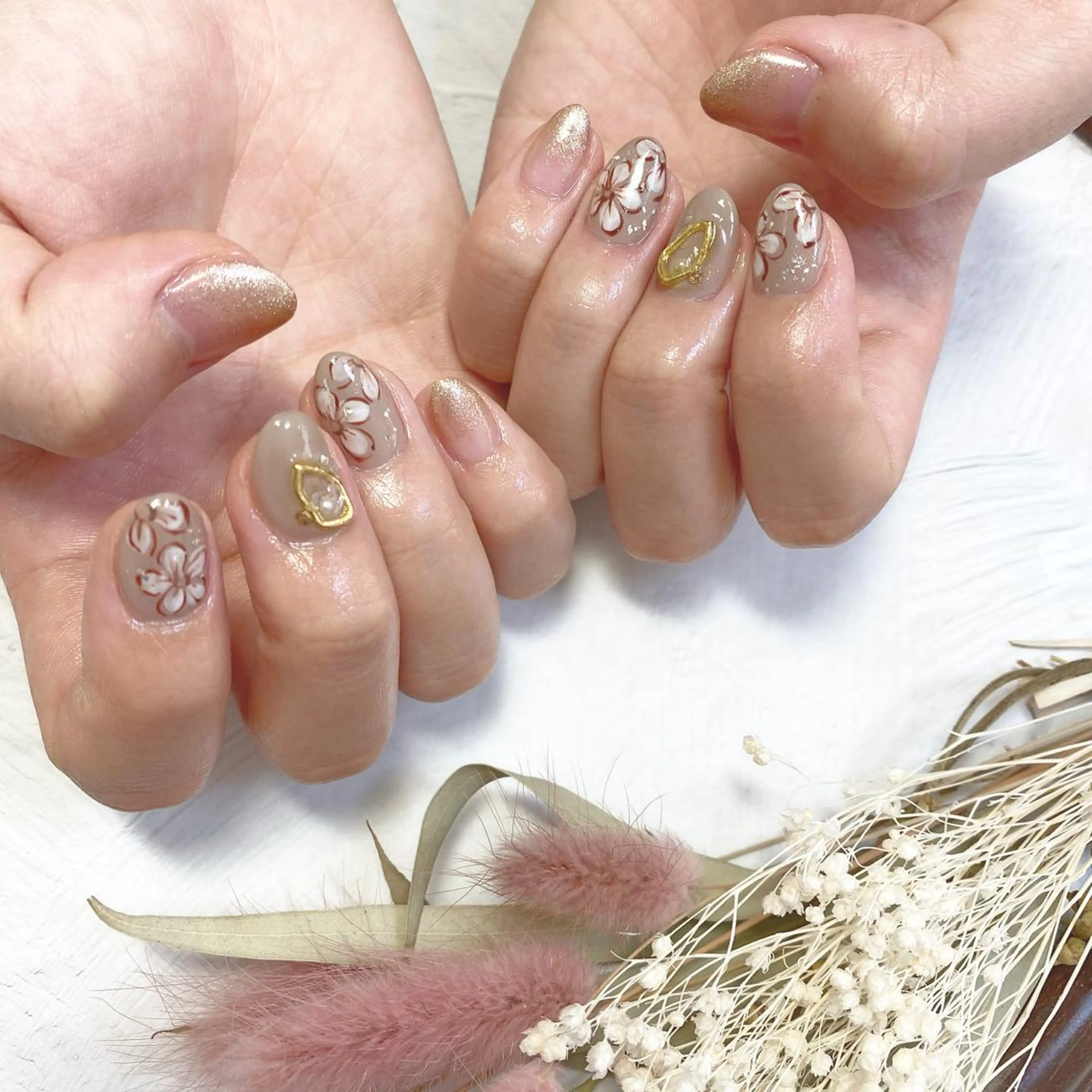 ネイル ネイルPetit Ribbonのネイルデザイン