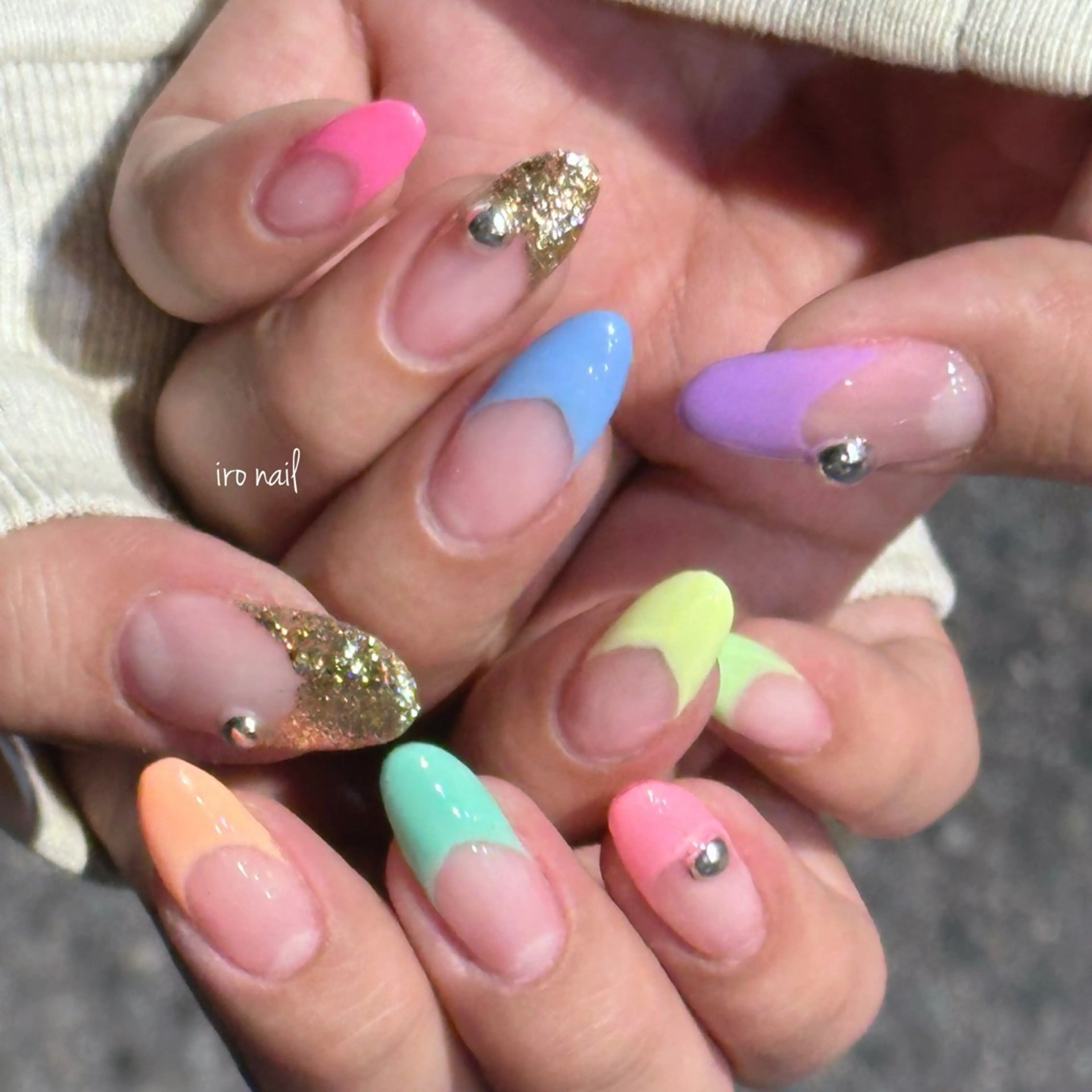 ネイル スカルプネイル ironail -イロネイル-のネイルデザイン